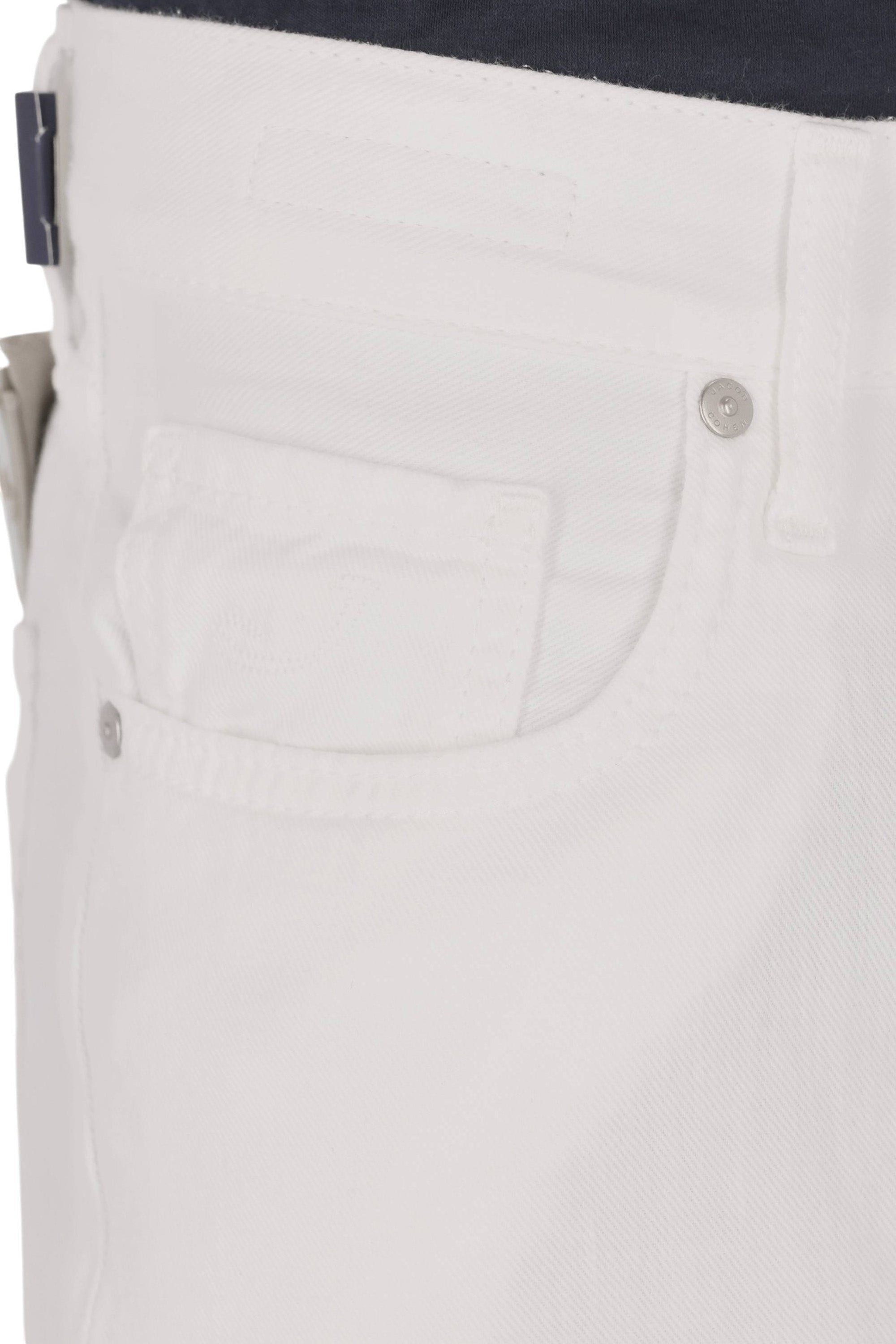 Jacob Cohen Jeans in puro cotone etichetta pelle Edo fit QE031-036-T864A A00