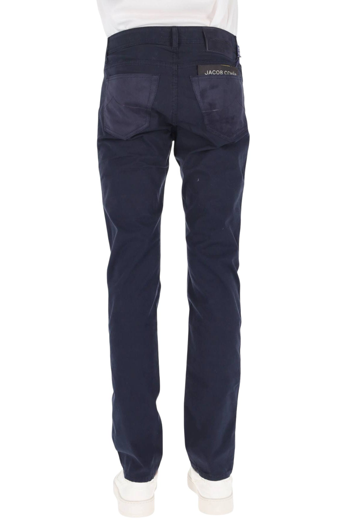 Jacob Cohen 5 tasche color in cotone special con dettagli in alcantara Bard fit QM004-036-S2544 BARD Y99