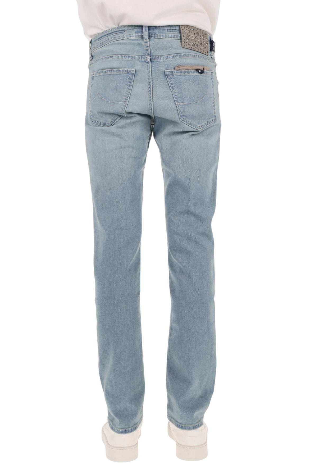 Jacob Cohen Jeans in cotone comfort etichetta cavallino intarsiato Nick fit QM006-053-P3621 NICK 300D
