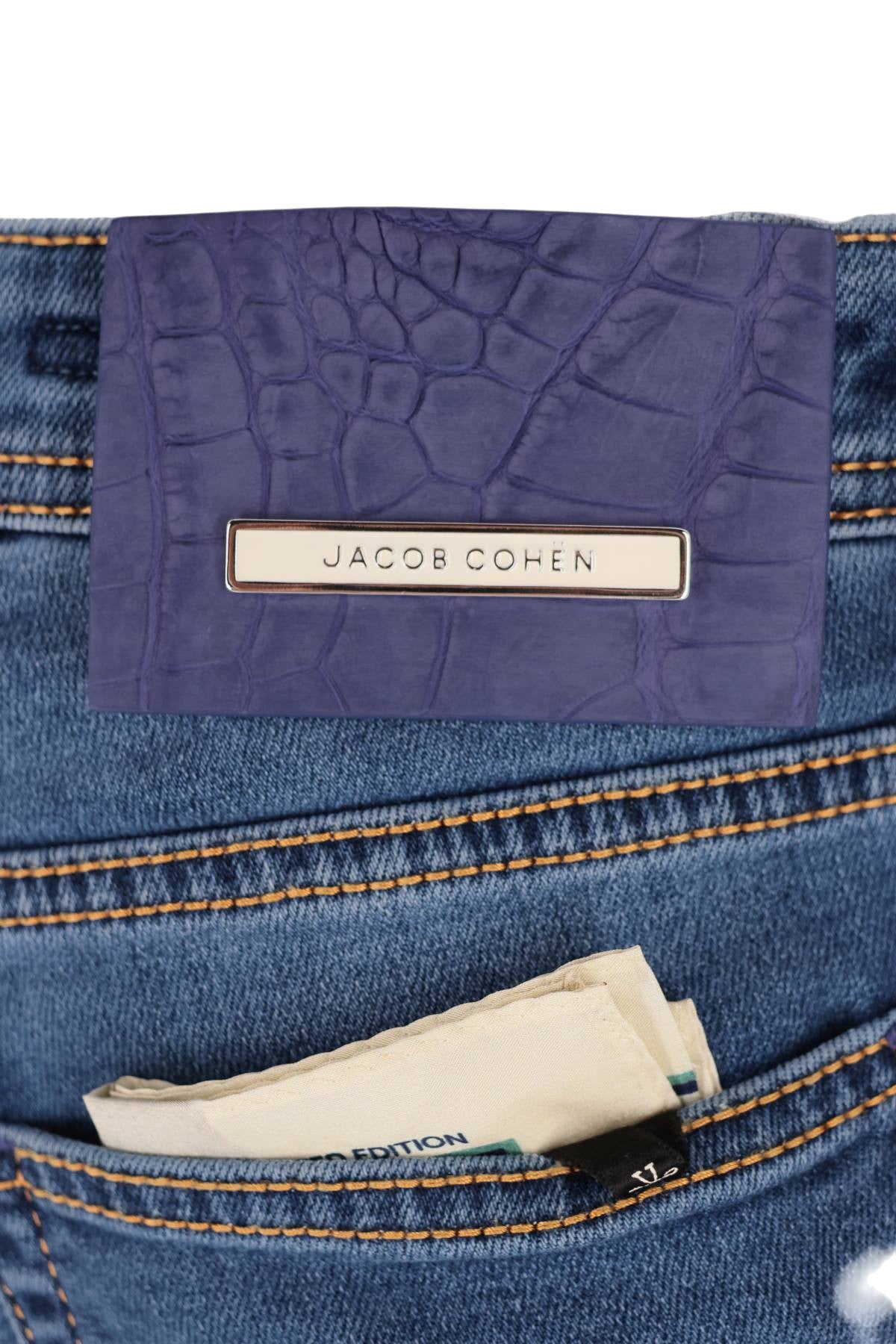 Jacob Cohen Jeans in cotone comfort etichetta coccodrillo Bard fit QS004-069-P3621 200D