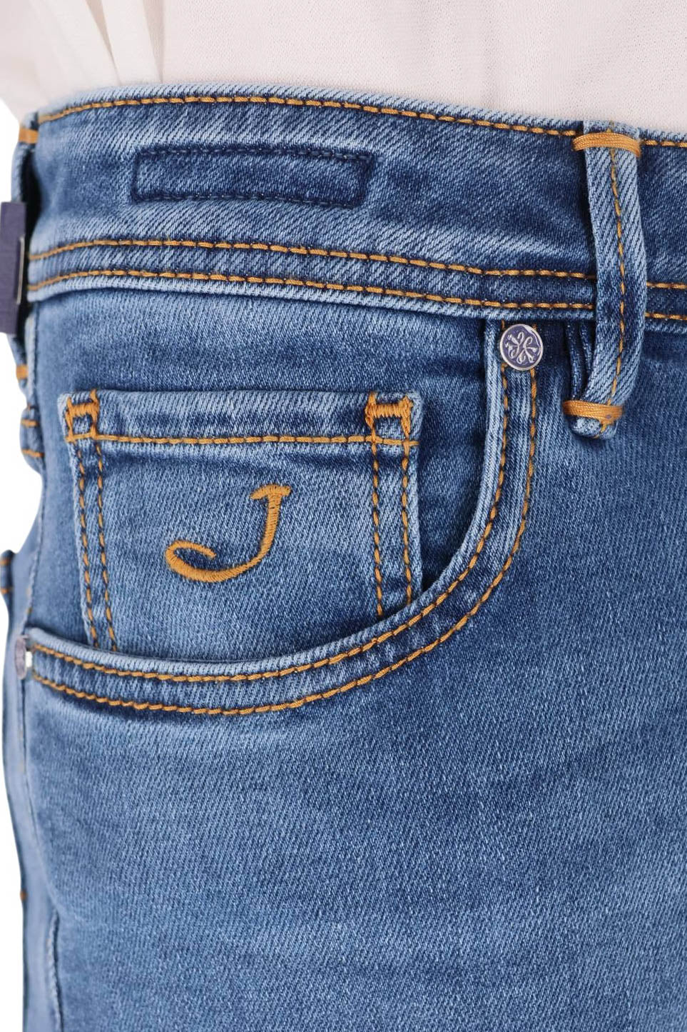 Jacob Cohen Jeans in cotone comfort etichetta coccodrillo Bard fit QS004-069-P3621 200D