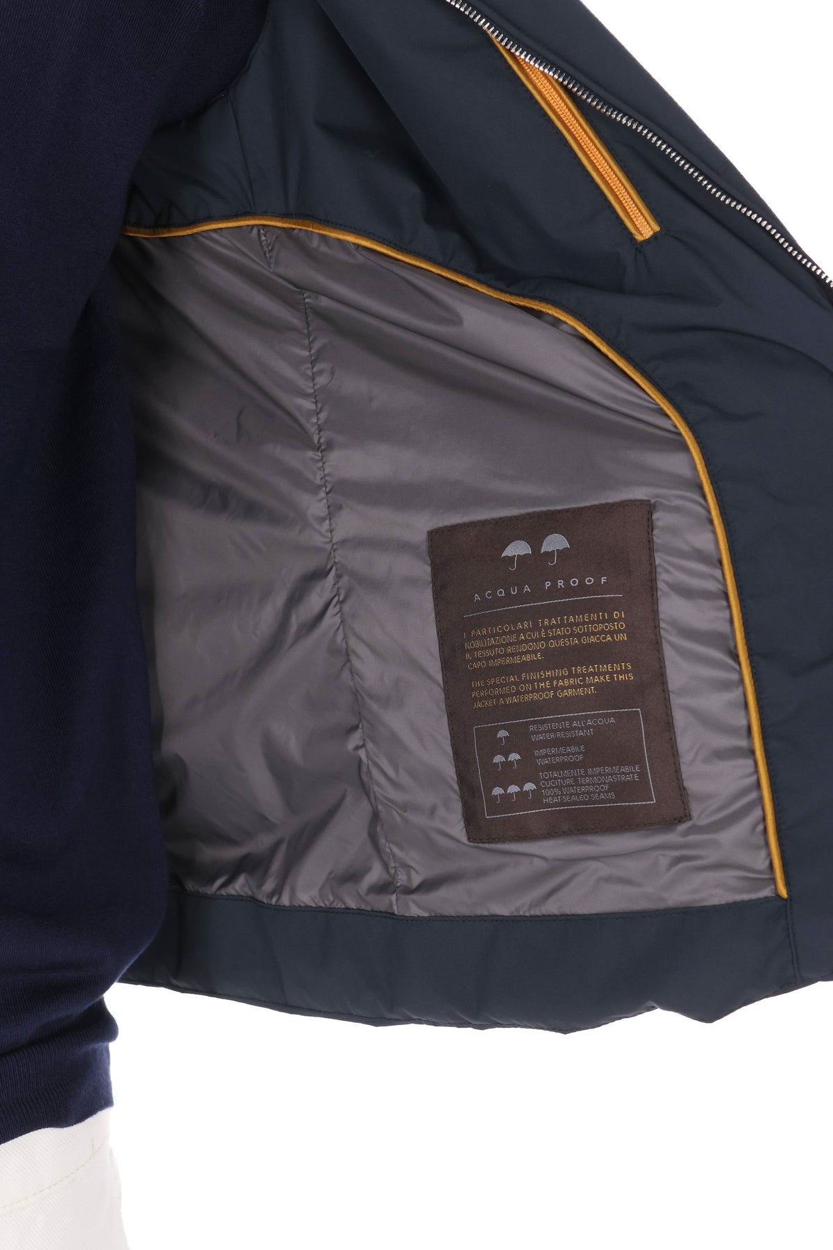 Moorer Gilet in nylon linea Acqua mod, Luis-Stp LUIS-STP BLU