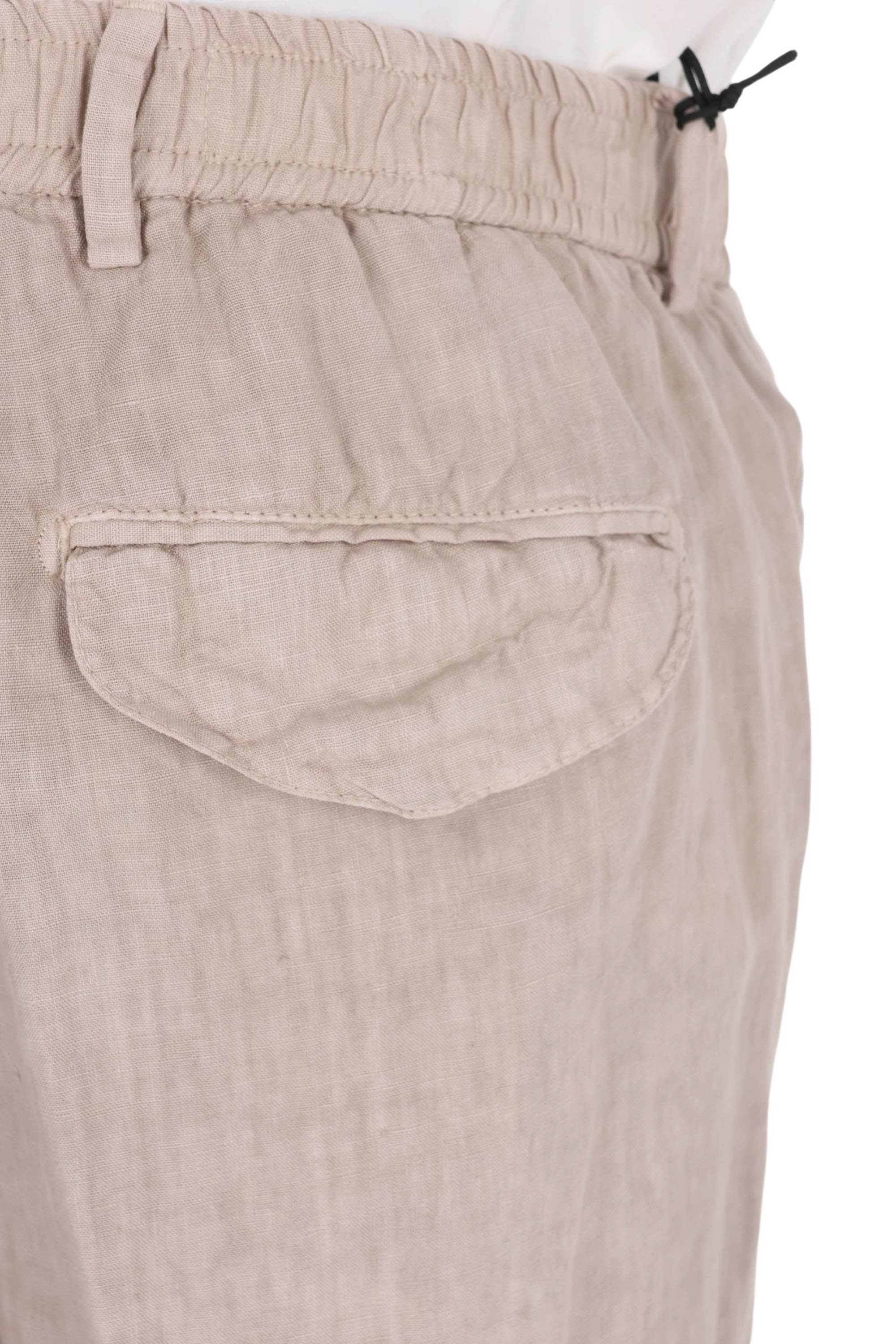 Myths Pantalone Ares in puro lino con vita elasticata 26M26L 72-3 02