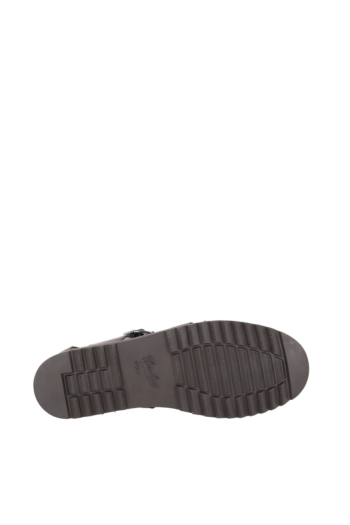 Paraboot Sandalo artigianale a ragnetto in pelle di vacchetta 123366 MARRON-LIS/GR CAFE