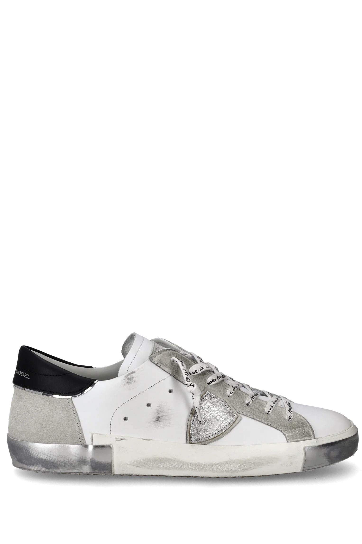 Philippe Model Sneaker Paris in pelle talloncino nero PRLU.PRSX/2 MA02