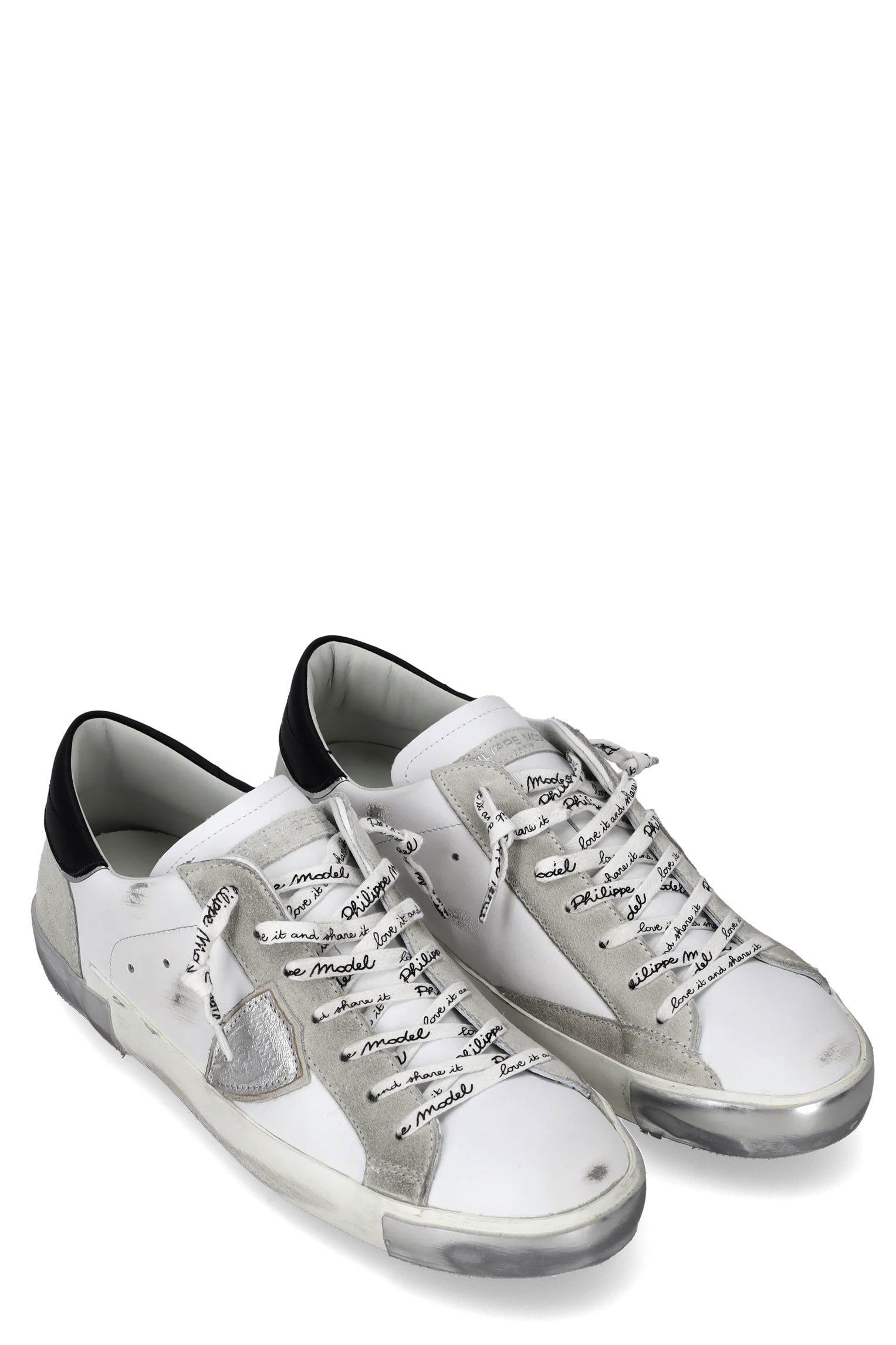 Philippe Model Sneaker Paris in pelle talloncino nero PRLU.PRSX/2 MA02