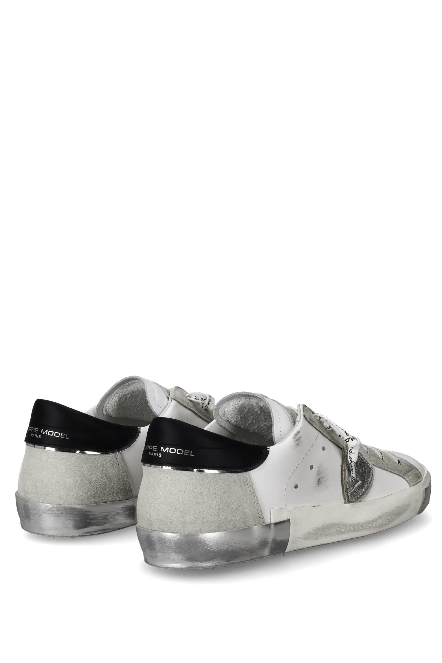 Philippe Model Sneaker Paris in pelle talloncino nero PRLU.PRSX/2 MA02