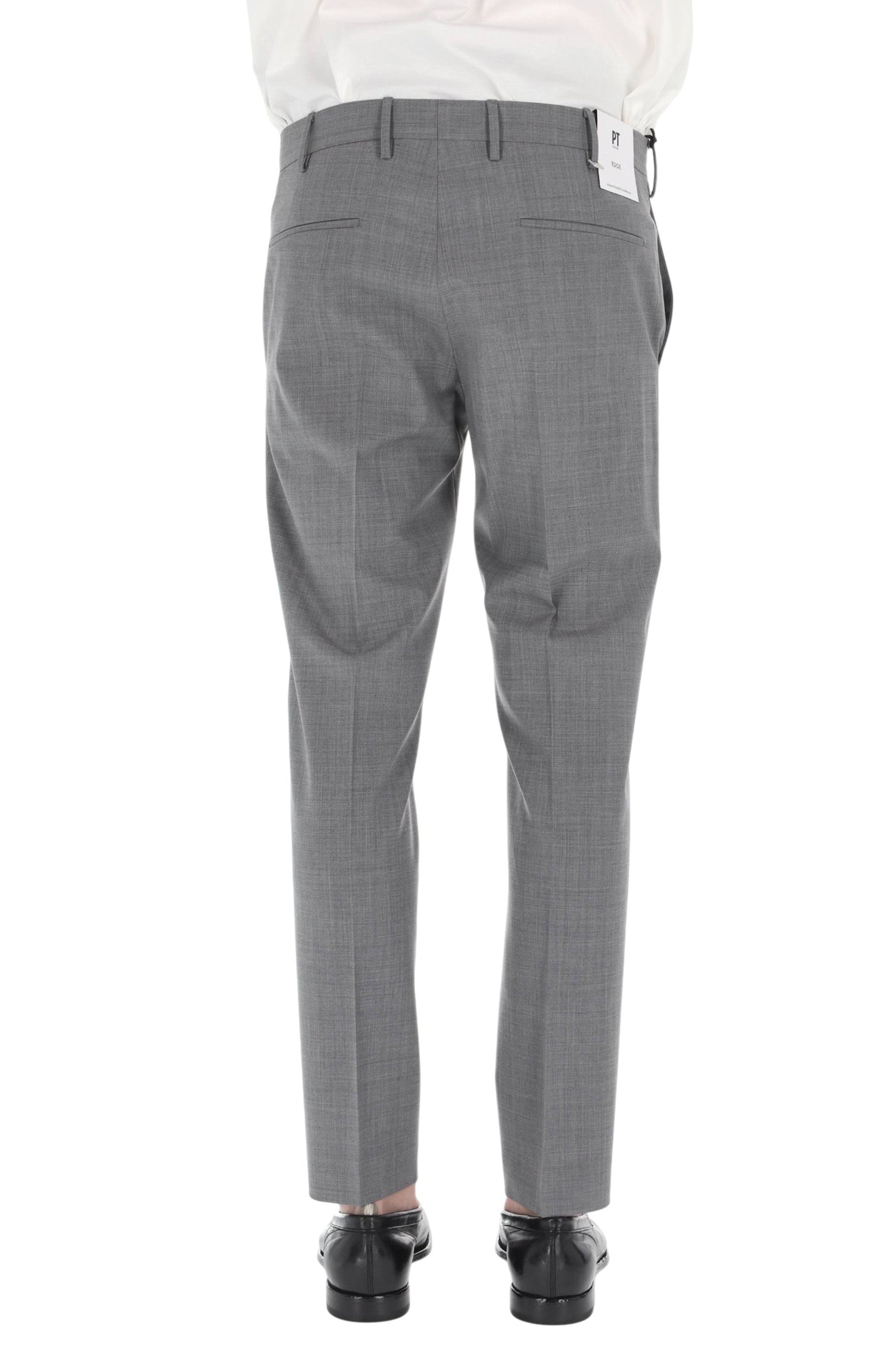PT Torino Pantalone in lana Tropical bi-stretch Dieci fit COAFX0Z00FWD MA27-2 0240