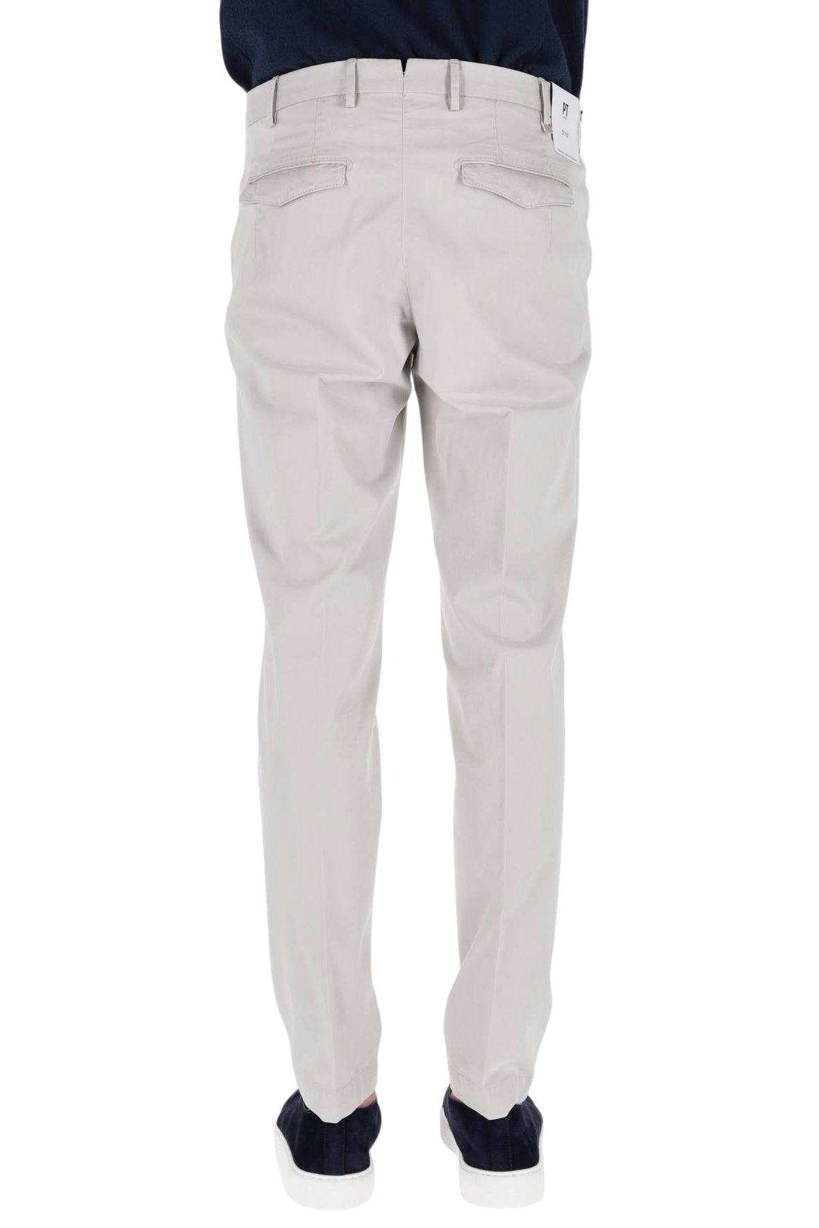 PT Torino Pantalone in tricotina di cotone Master fit COALMAZ00CL1 TU18-2 0200