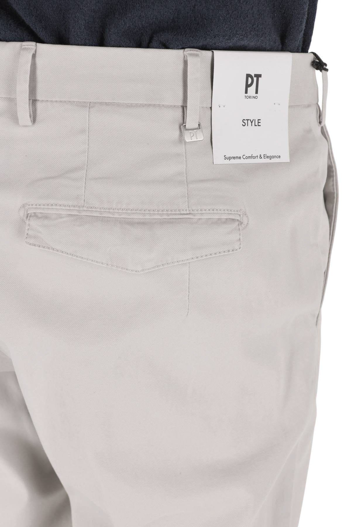 PT Torino Pantalone in tricotina di cotone Master fit COALMAZ00CL1 TU18-2 0200