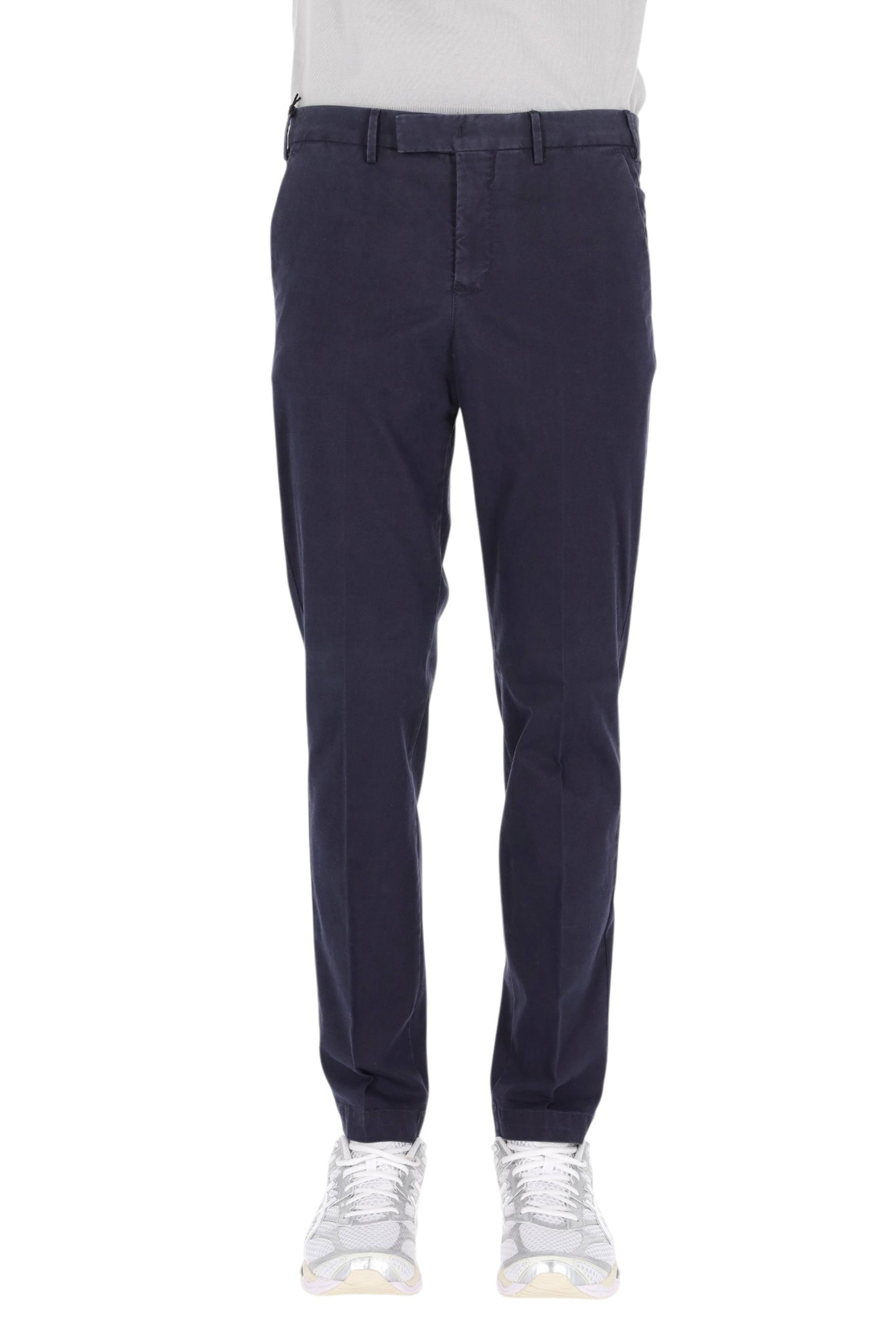 PT Torino Pantalone in tricotina di cotone Master fit COALMAZ00CL1 TU18-3 0360
