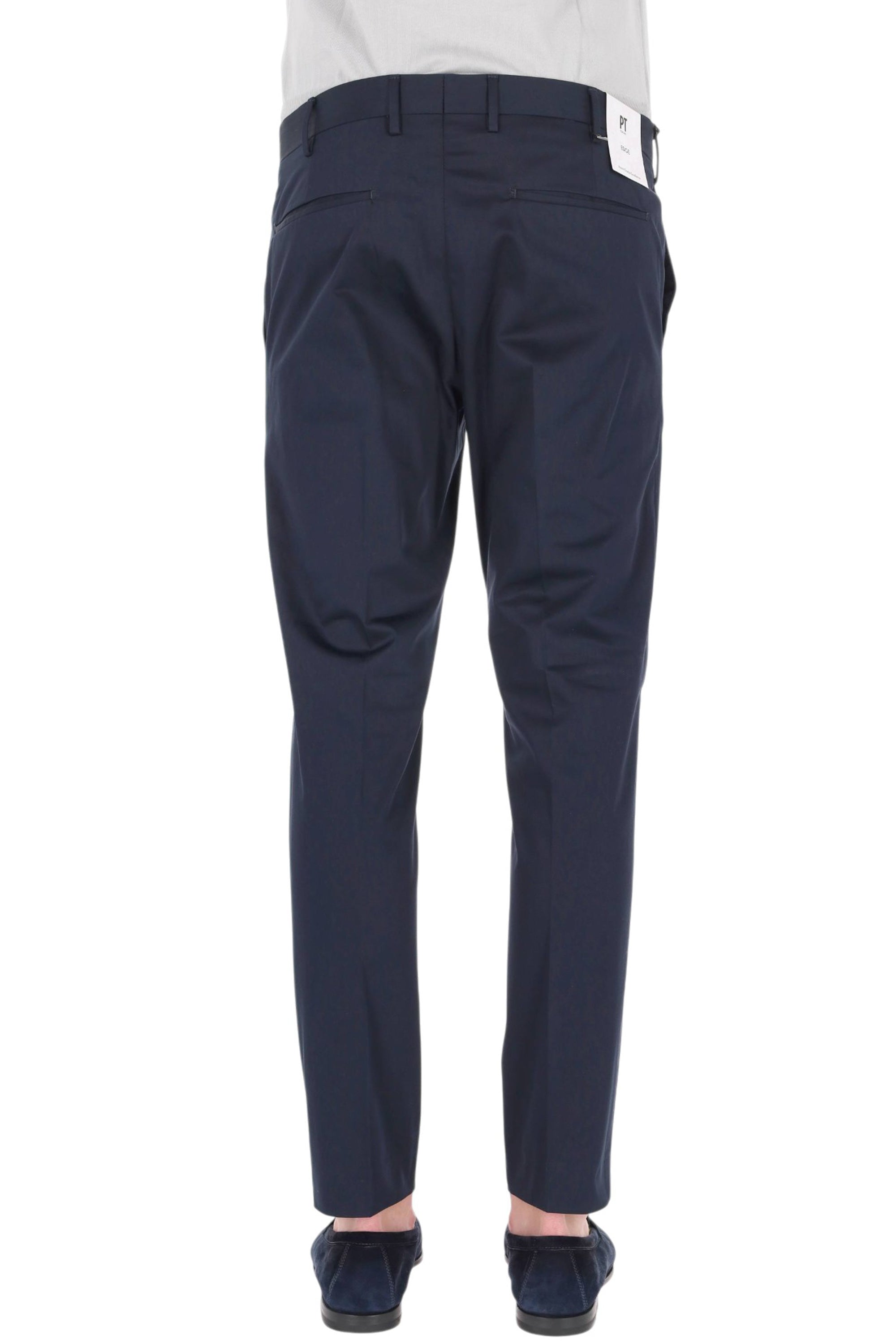 PT Torino Pantalone in cotone luxury sateen Dieci fit COASX0Z00FWD NU68-2 0360