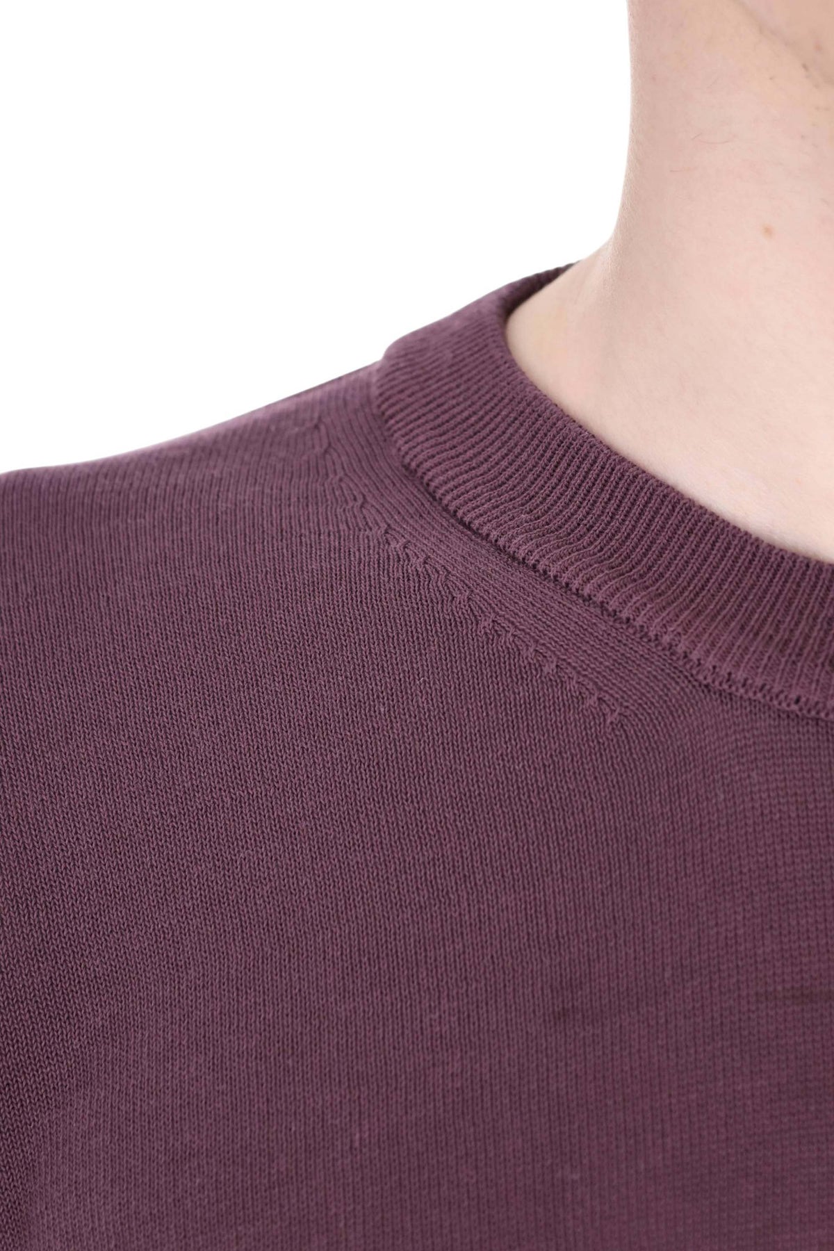 Roberto Collina Maglia girocollo in crepe di cotone MYA11001 23