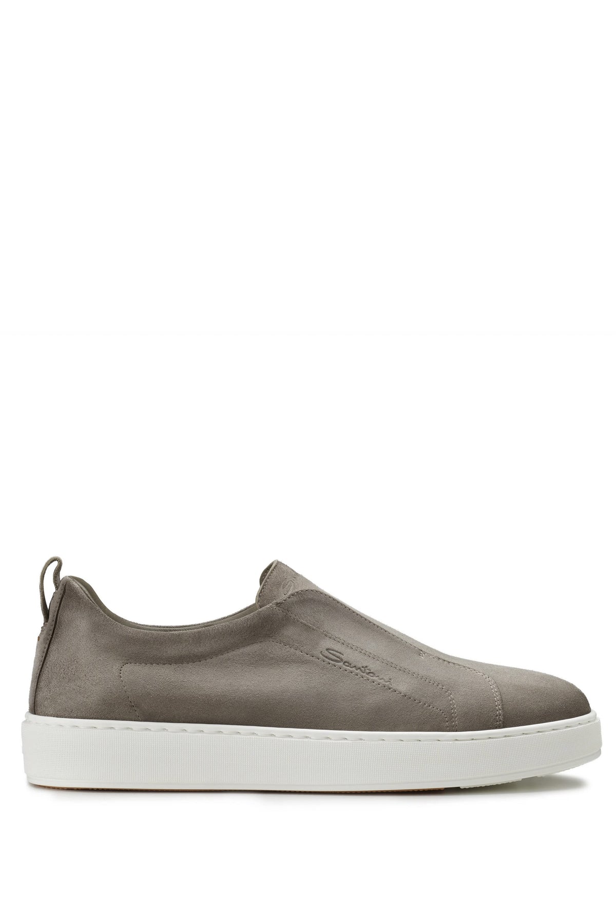 Santoni Sneaker slip-on in camoscio MBCD22211BARTSE2 E55