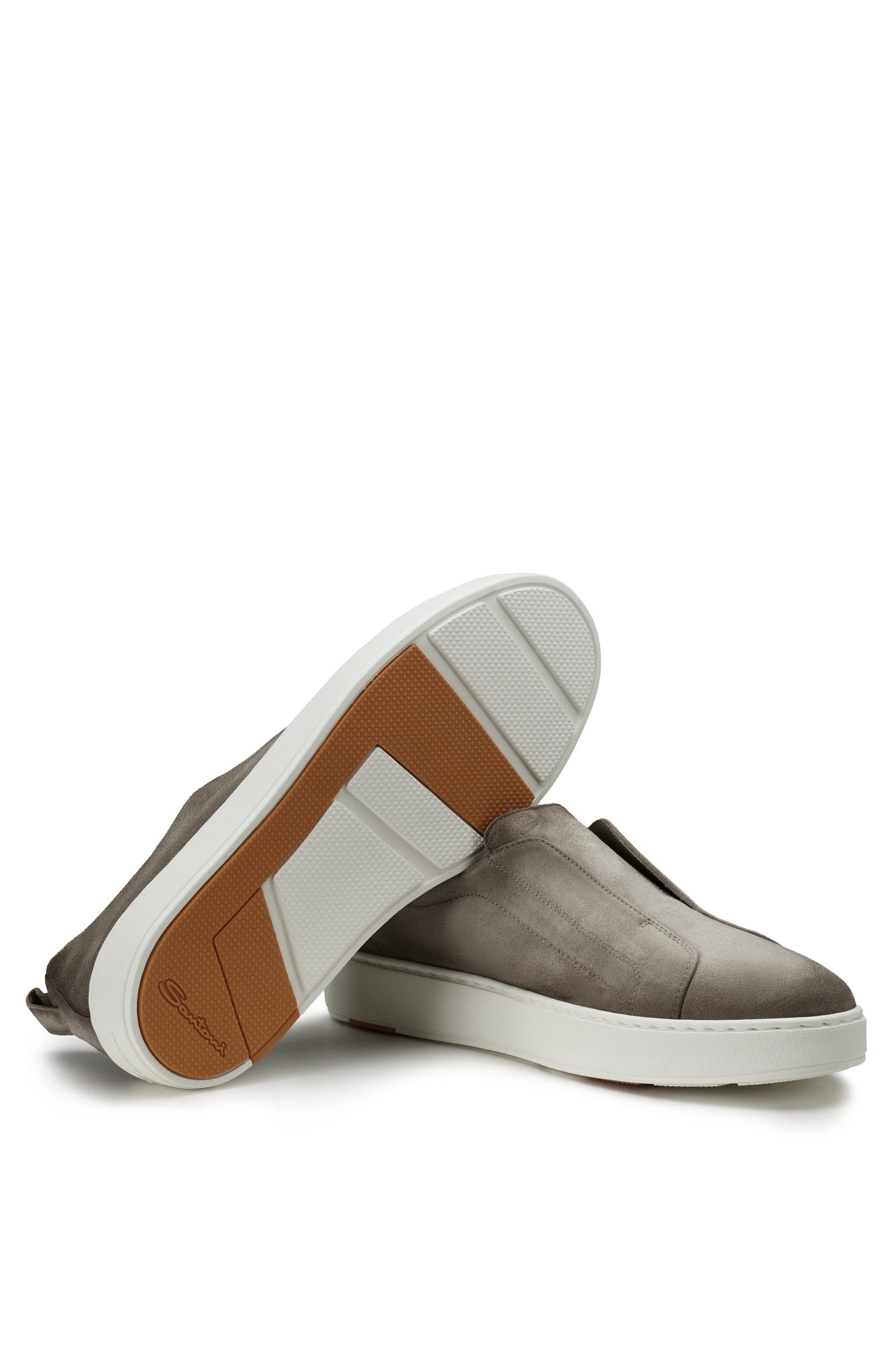 Santoni Sneaker slip-on in camoscio MBCD22211BARTSE2 E55