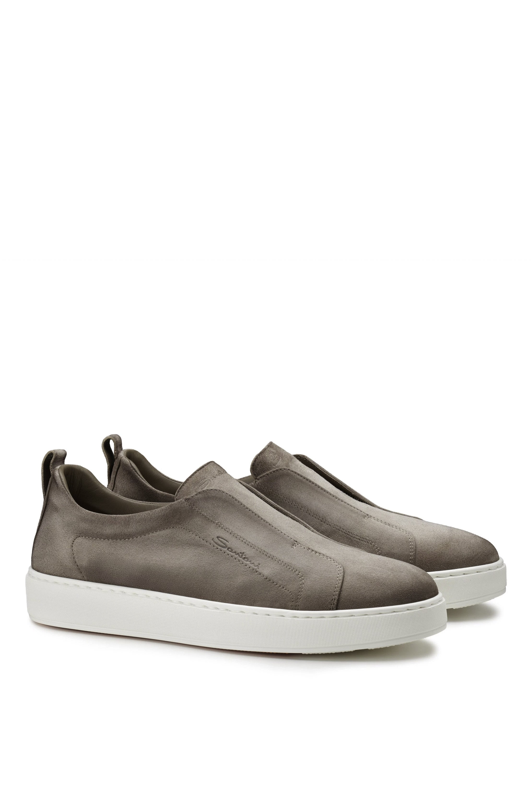 Santoni Sneaker slip-on in camoscio MBCD22211BARTSE2 E55