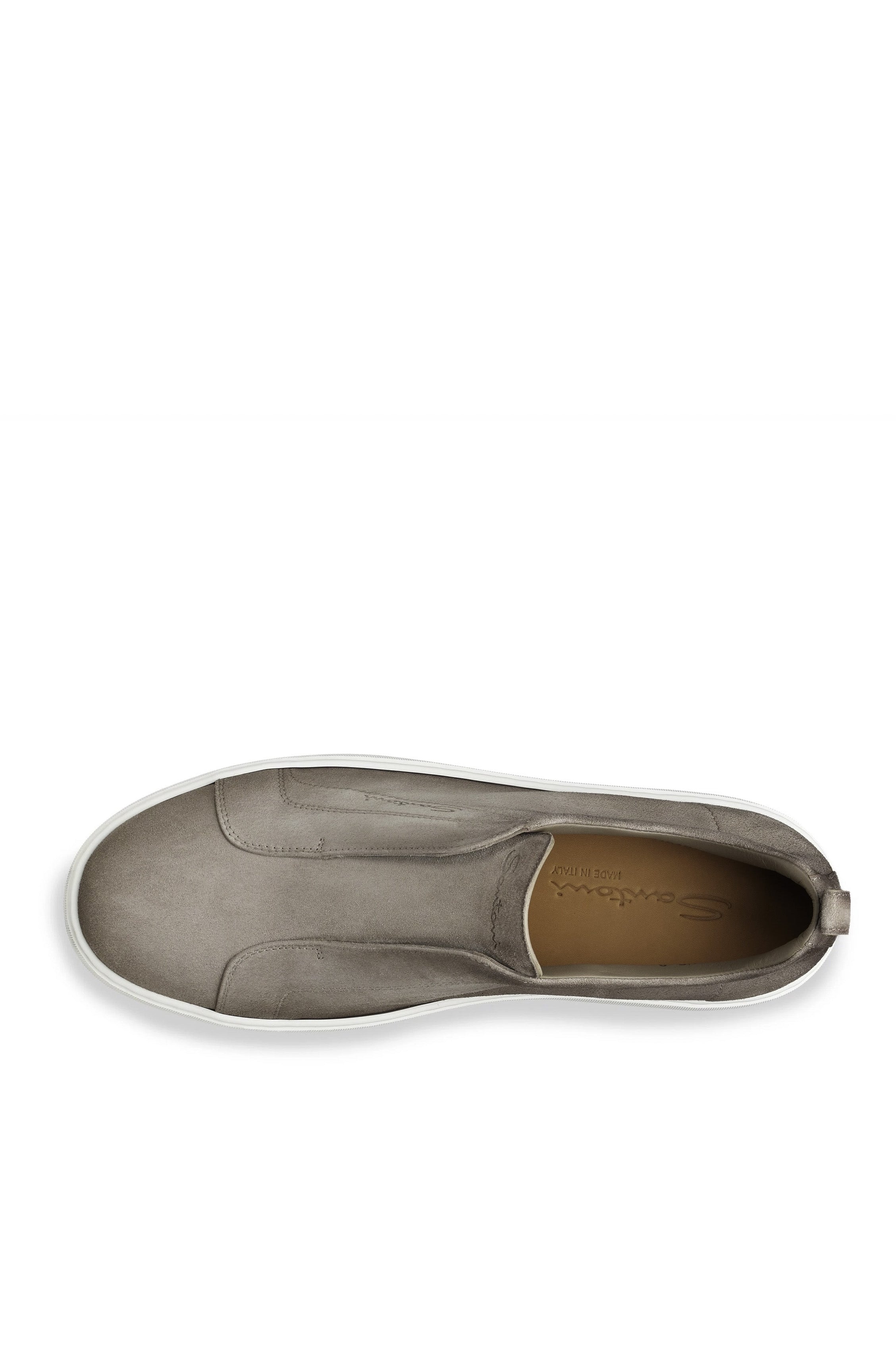 Santoni Sneaker slip-on in camoscio MBCD22211BARTSE2 E55