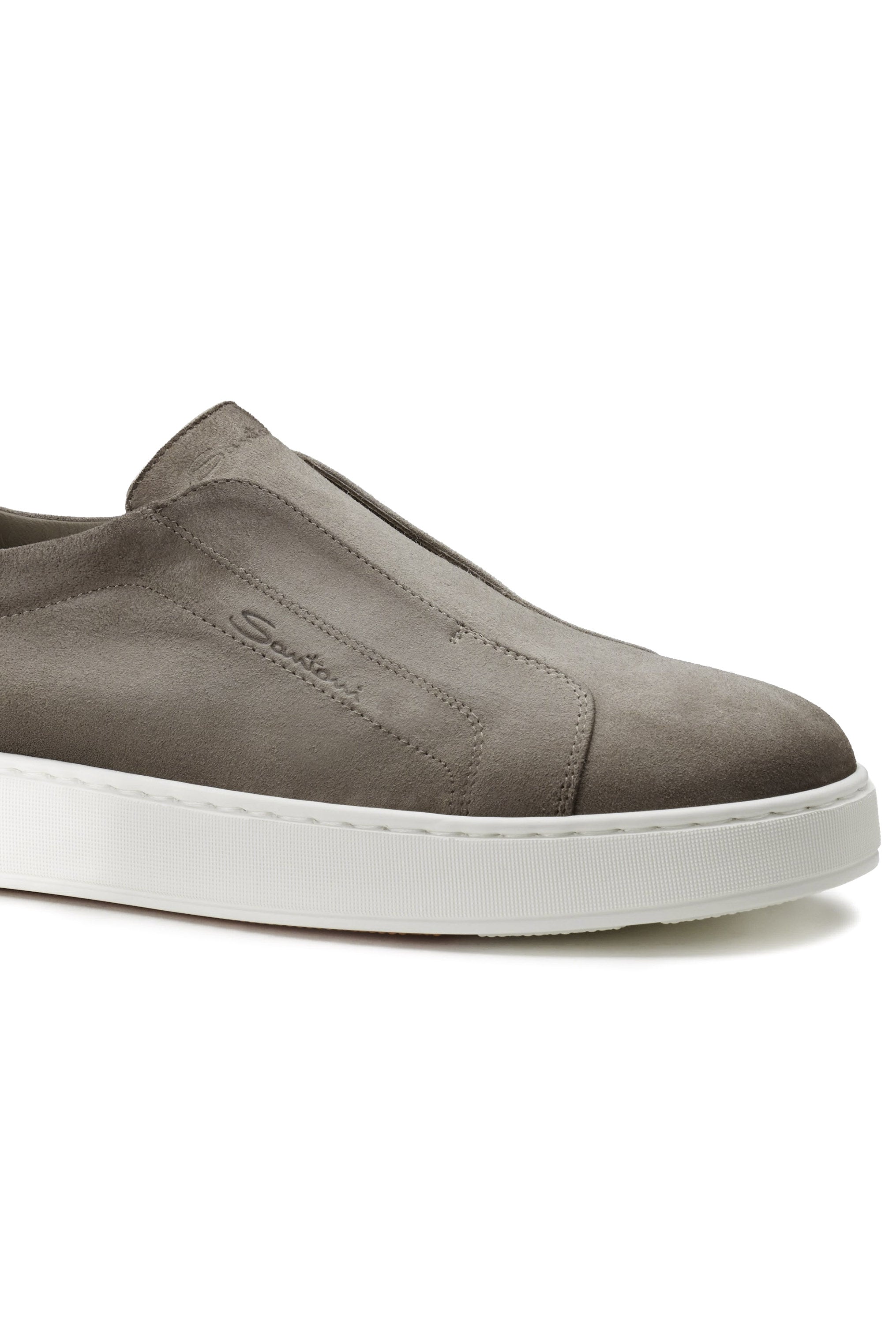 Santoni Sneaker slip-on in camoscio MBCD22211BARTSE2 E55