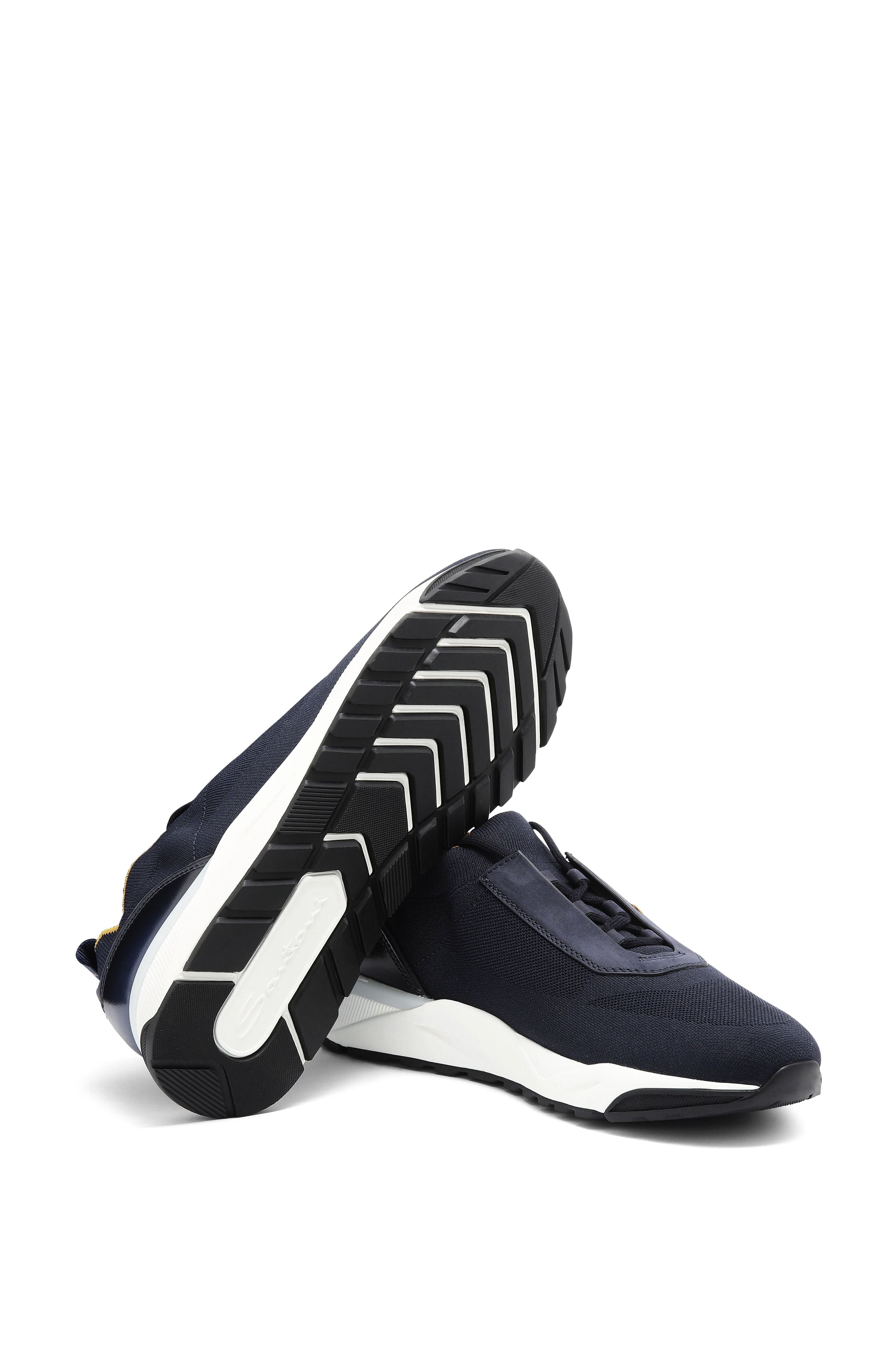 Santoni Sneaker in tessuto stretch MBIO21601BINNHOD U61