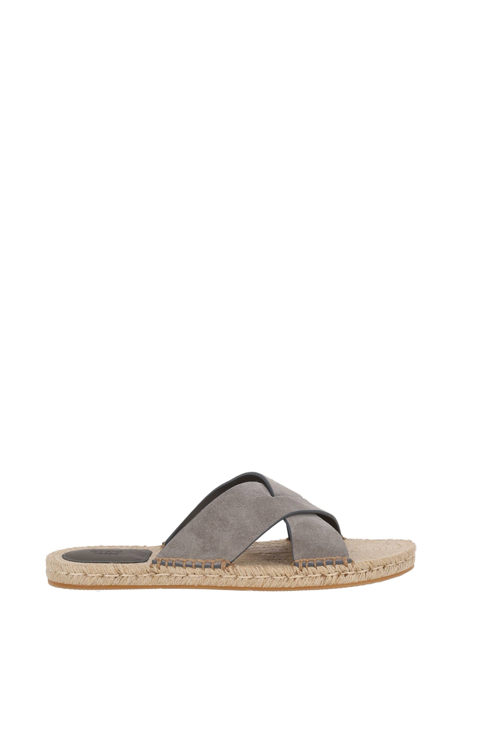 Zegna Sandalo in pelle scamosciata LHCSR-A5964Z/2 ARL