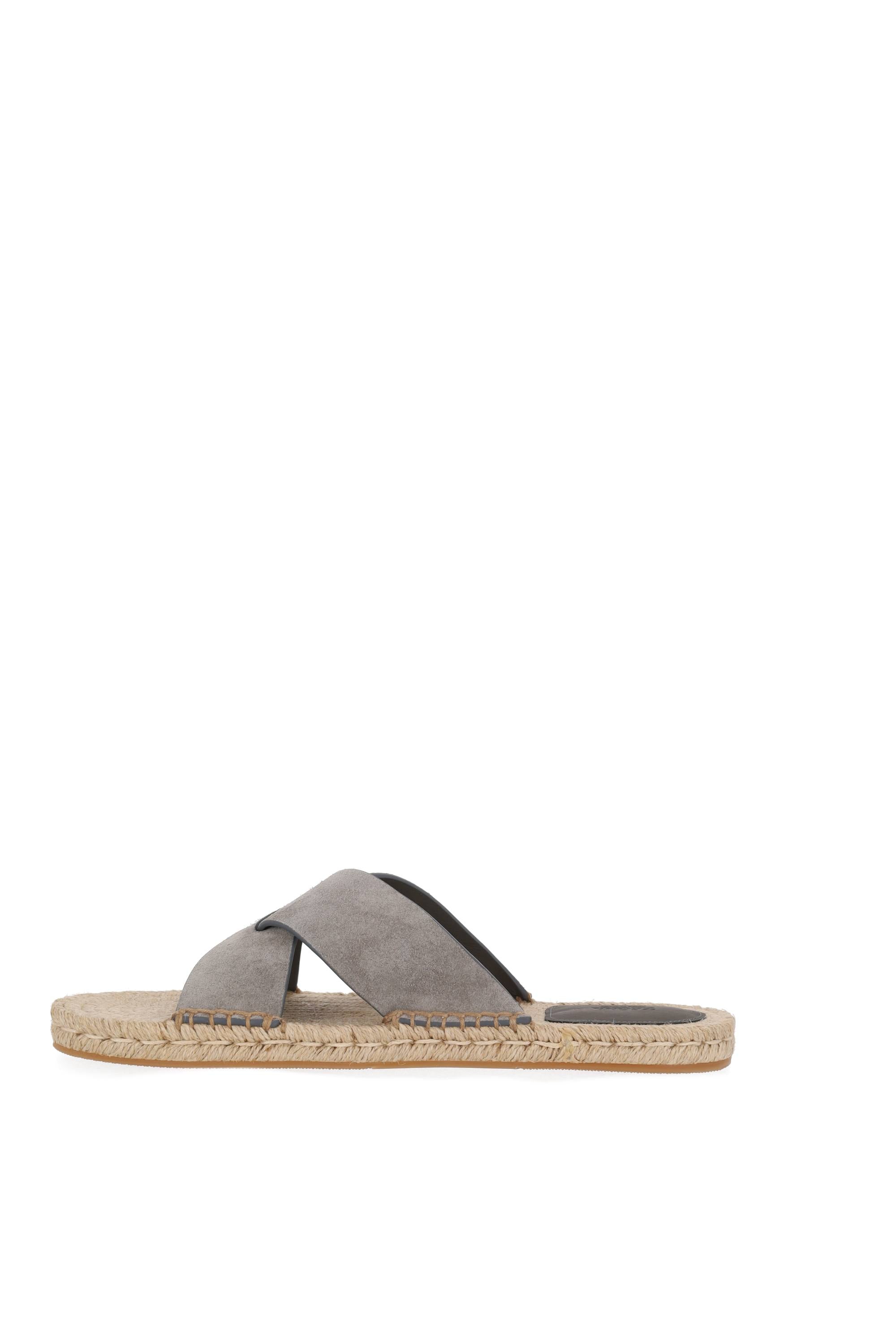 Zegna Sandalo in pelle scamosciata LHCSR-A5964Z/2 ARL