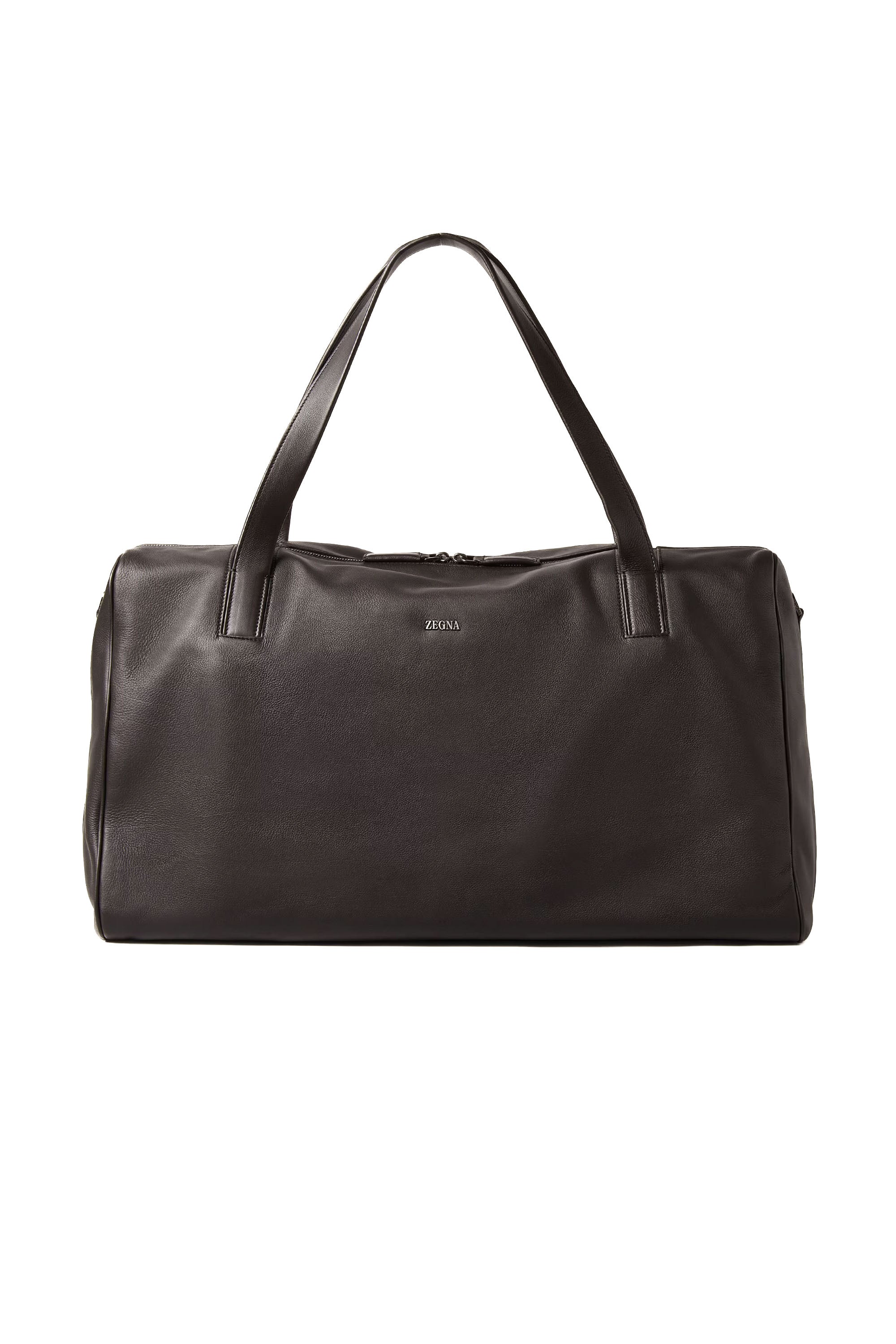 Zegna Borsa holdall in pelle second skin LHOTO-C2356Z AMO