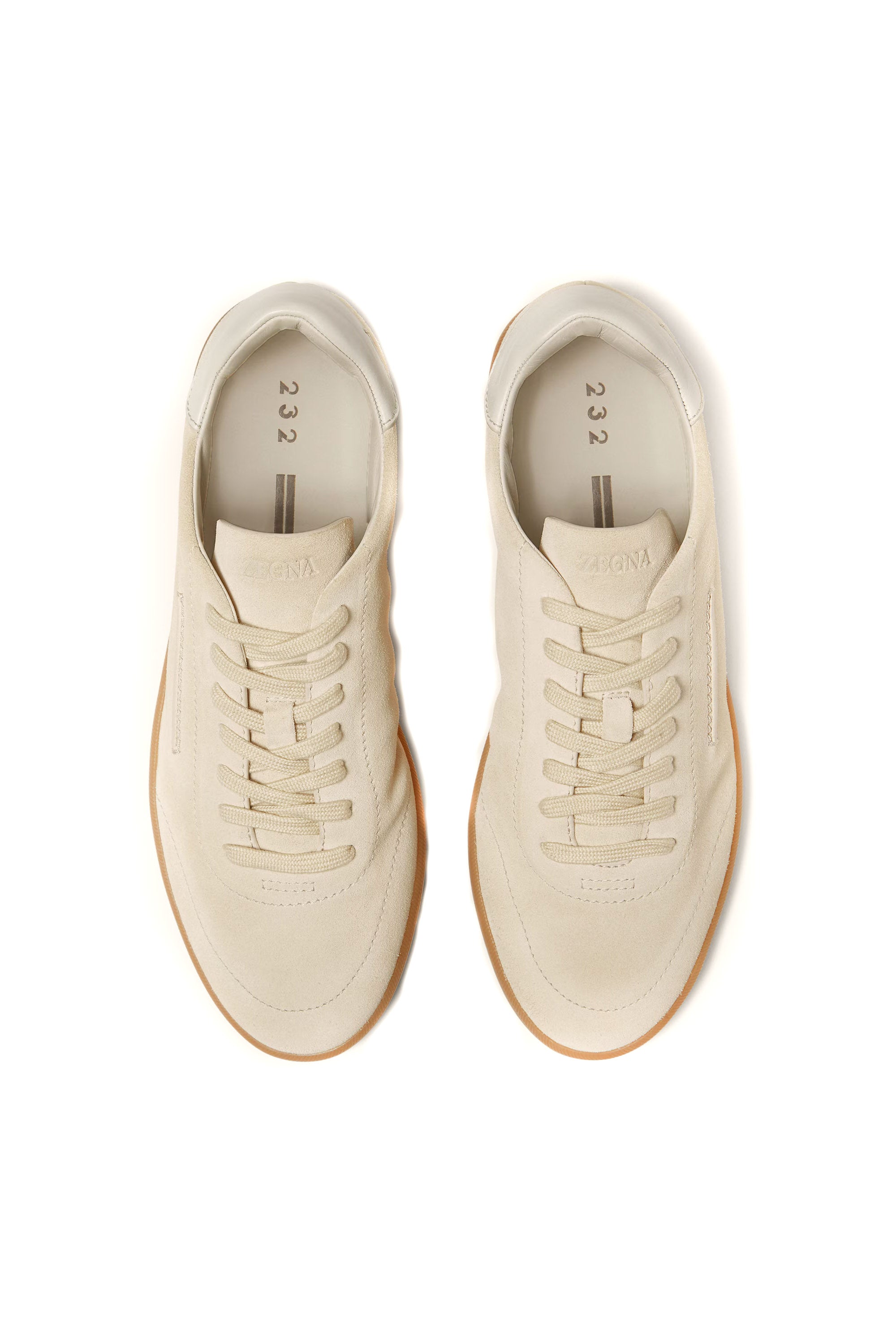 Zegna Sneaker modello 232 in camoscio LHSOY-S8218Z/2 PAN