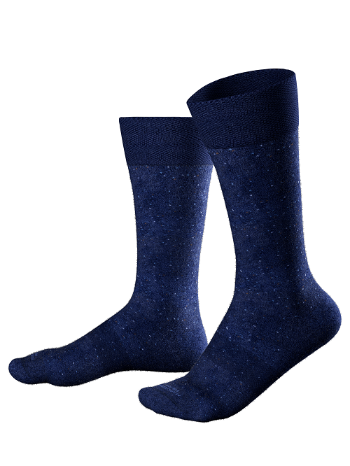 Calza al ginocchio in pima cotton tweed MAR4670T/2 001 Marcoliani