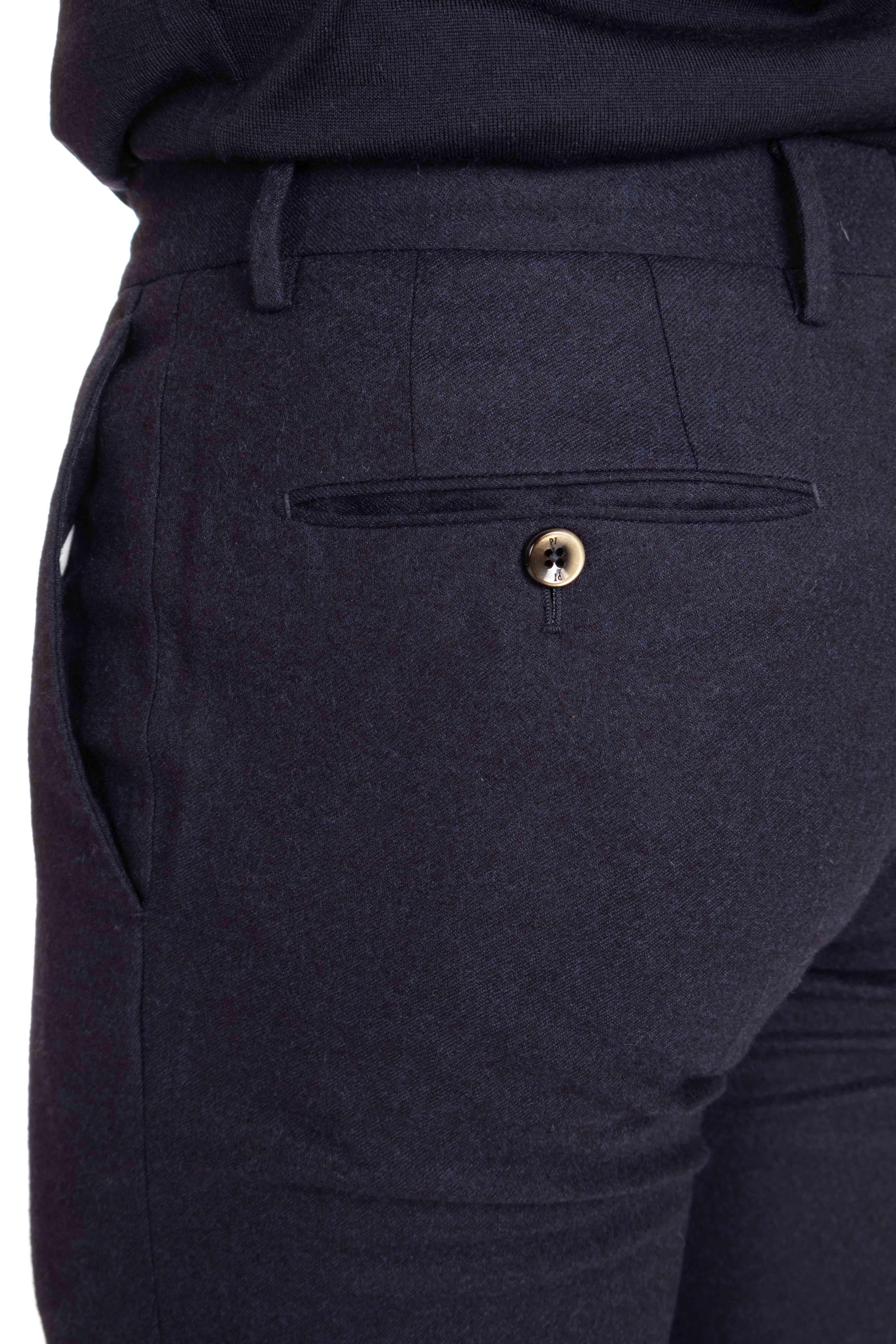 Pantalone in lana super 130's Slim fit fronte piatto VF01Z00CL1 FN13 0360 PT Torino