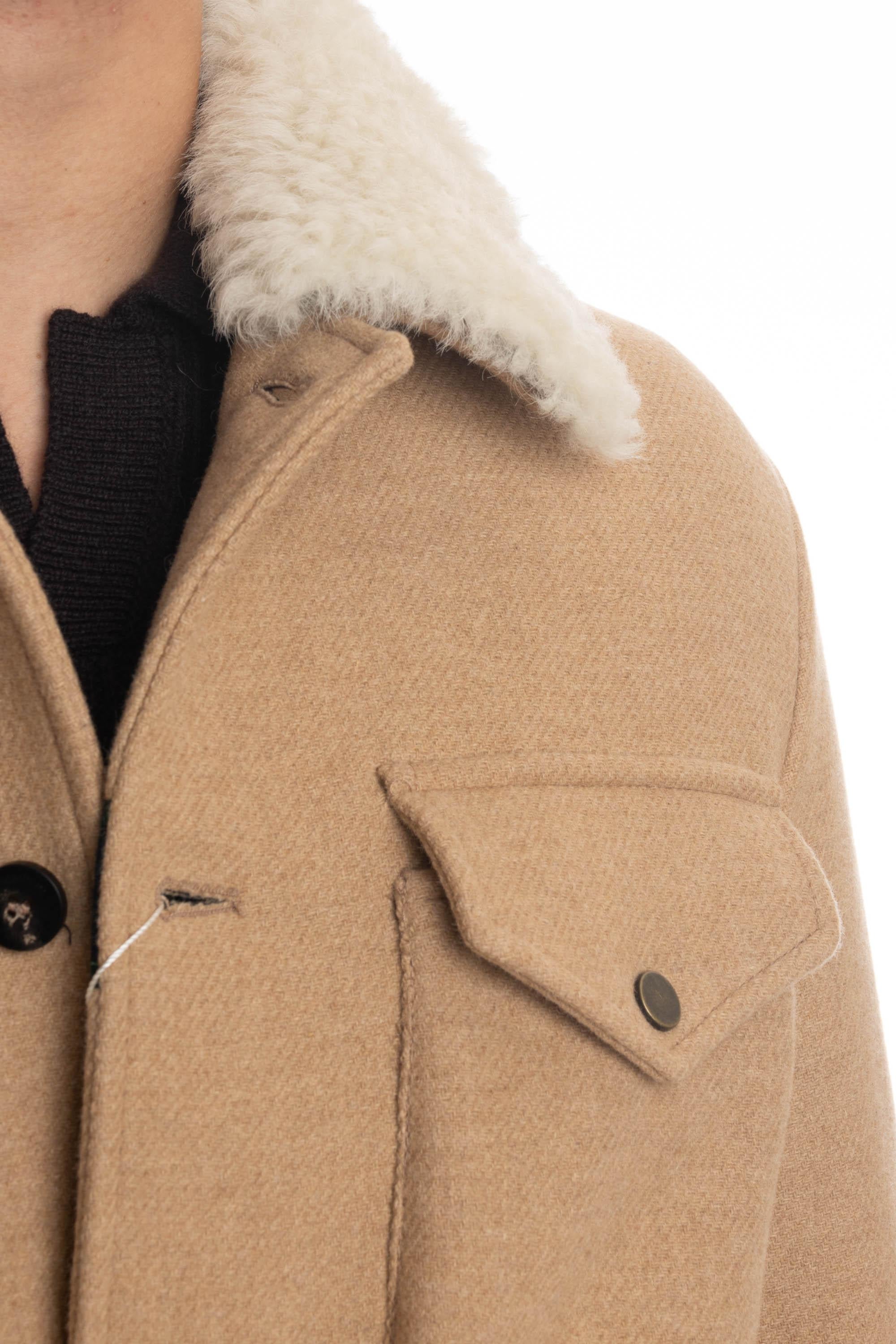 Field jacket in lana mod. Explorer EXPLORER/3 S-CM Camplin