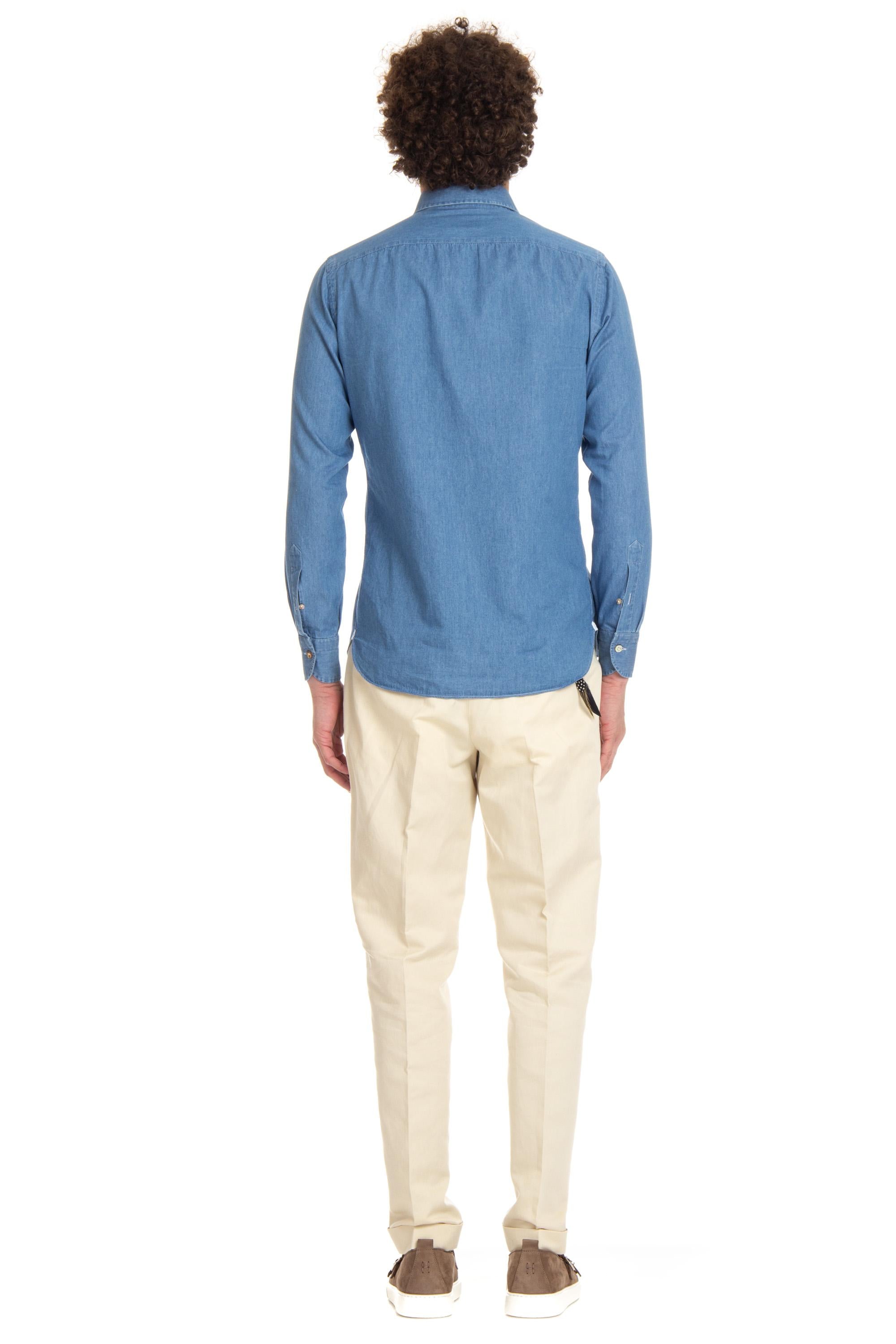 Borriello Camicia sartoriale in denim 9095/4 2