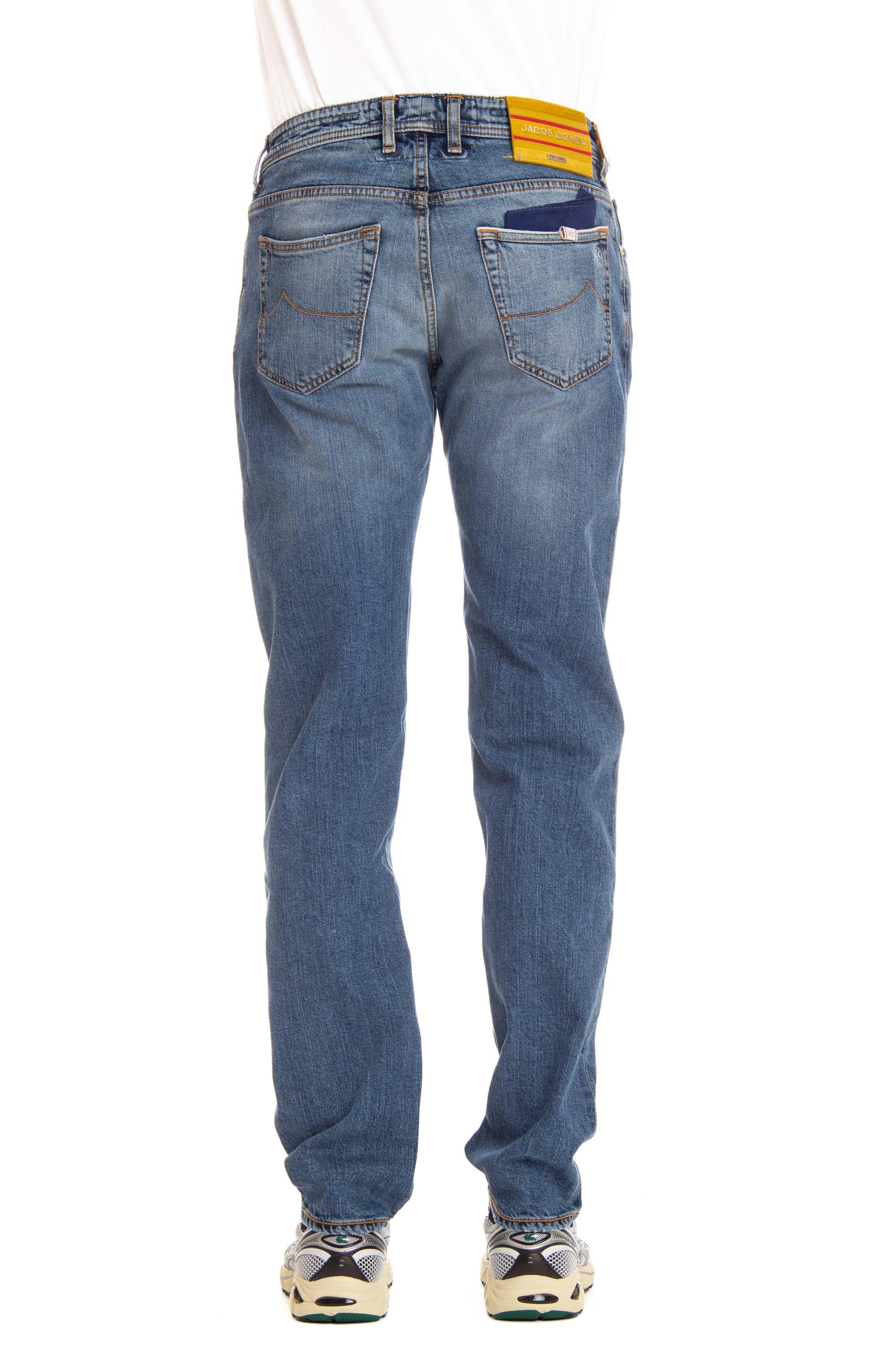 Jacob Cohen Jeans Limited Edition etichetta senape modello Bard L04 30 S 3746 BARD 881D