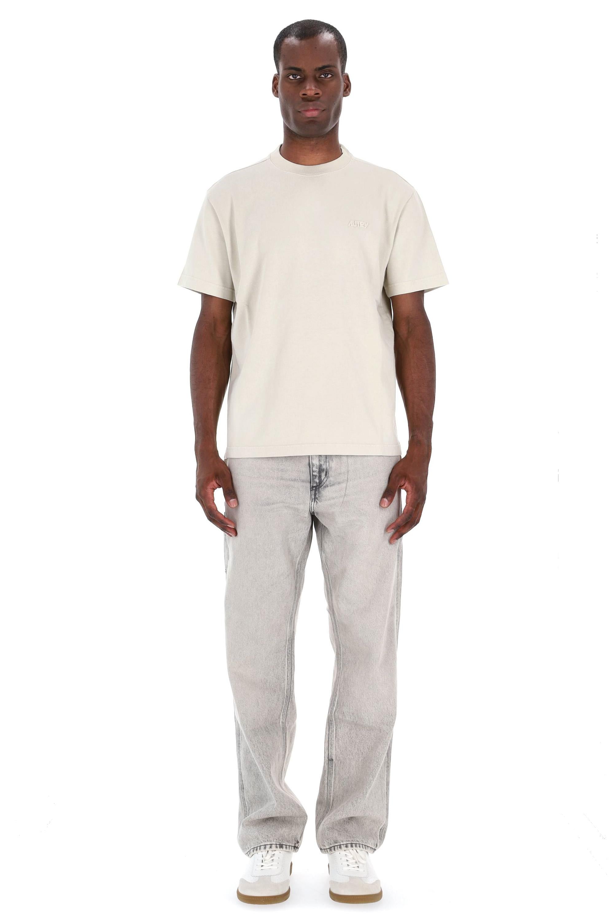 Autry T-shirt manica corta unisex in cotone TSPX I7OP FIBER