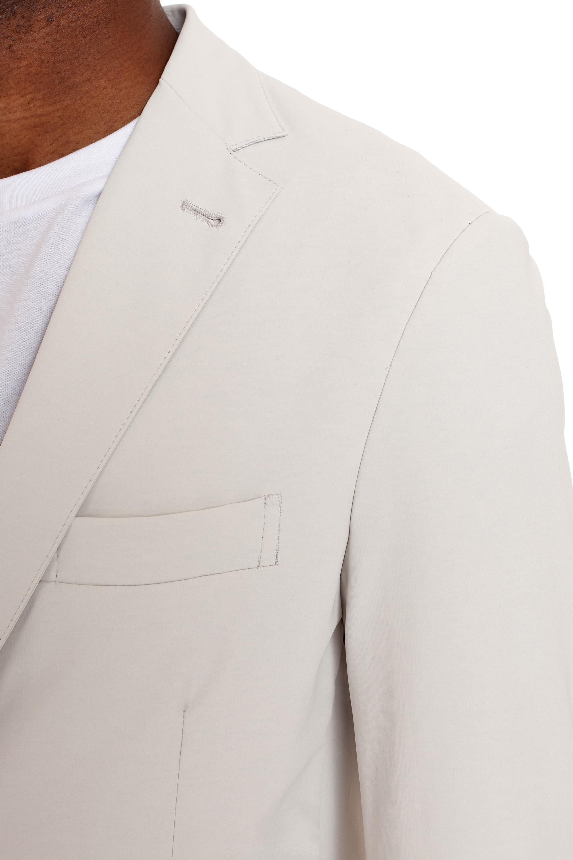 Eleventy Giacca tecnica in nylon stretch con pettorina I75GIAI05 BT CRN TES0I075 02