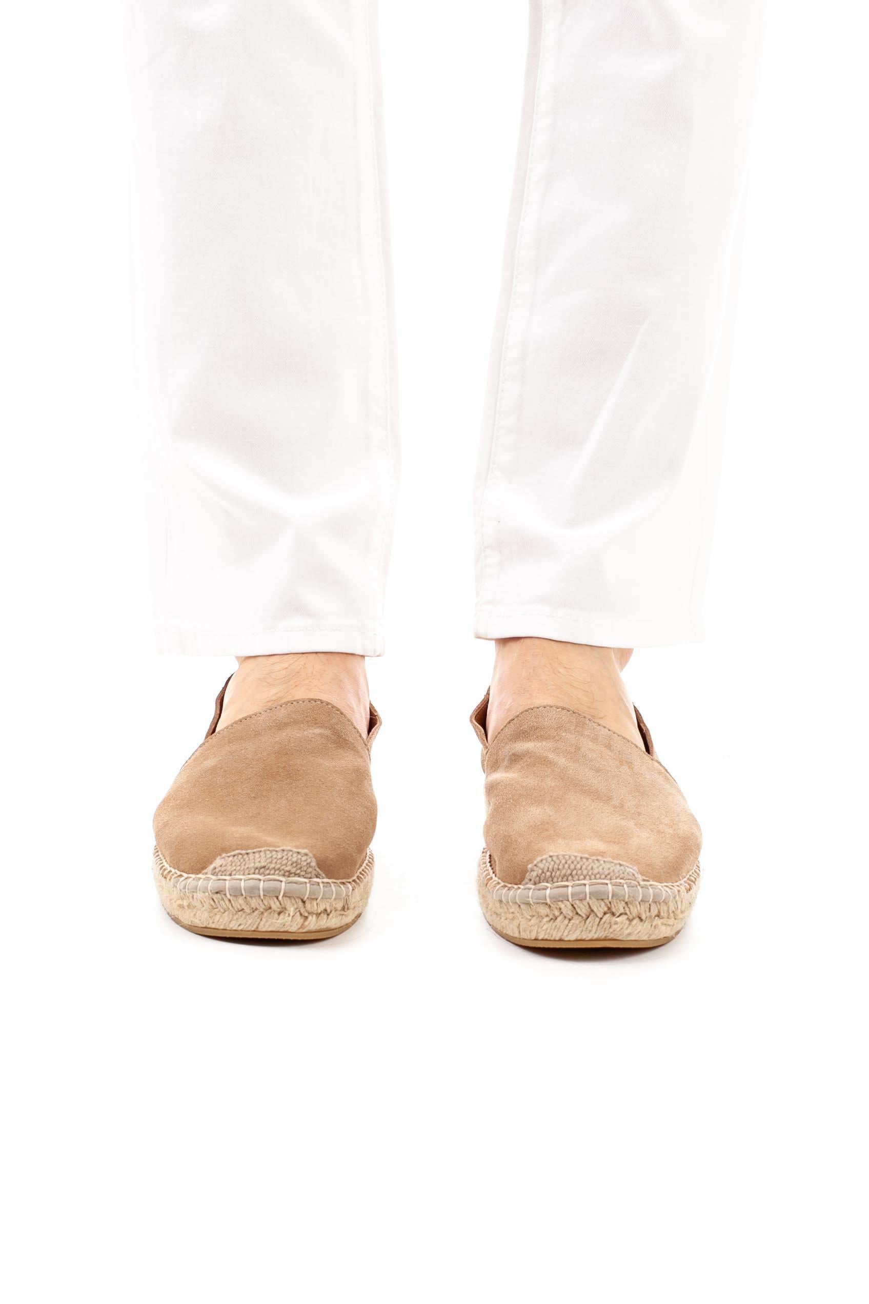 Peninsula Espadrillas in camoscio SPIAGGIA LUNGA BEIGE