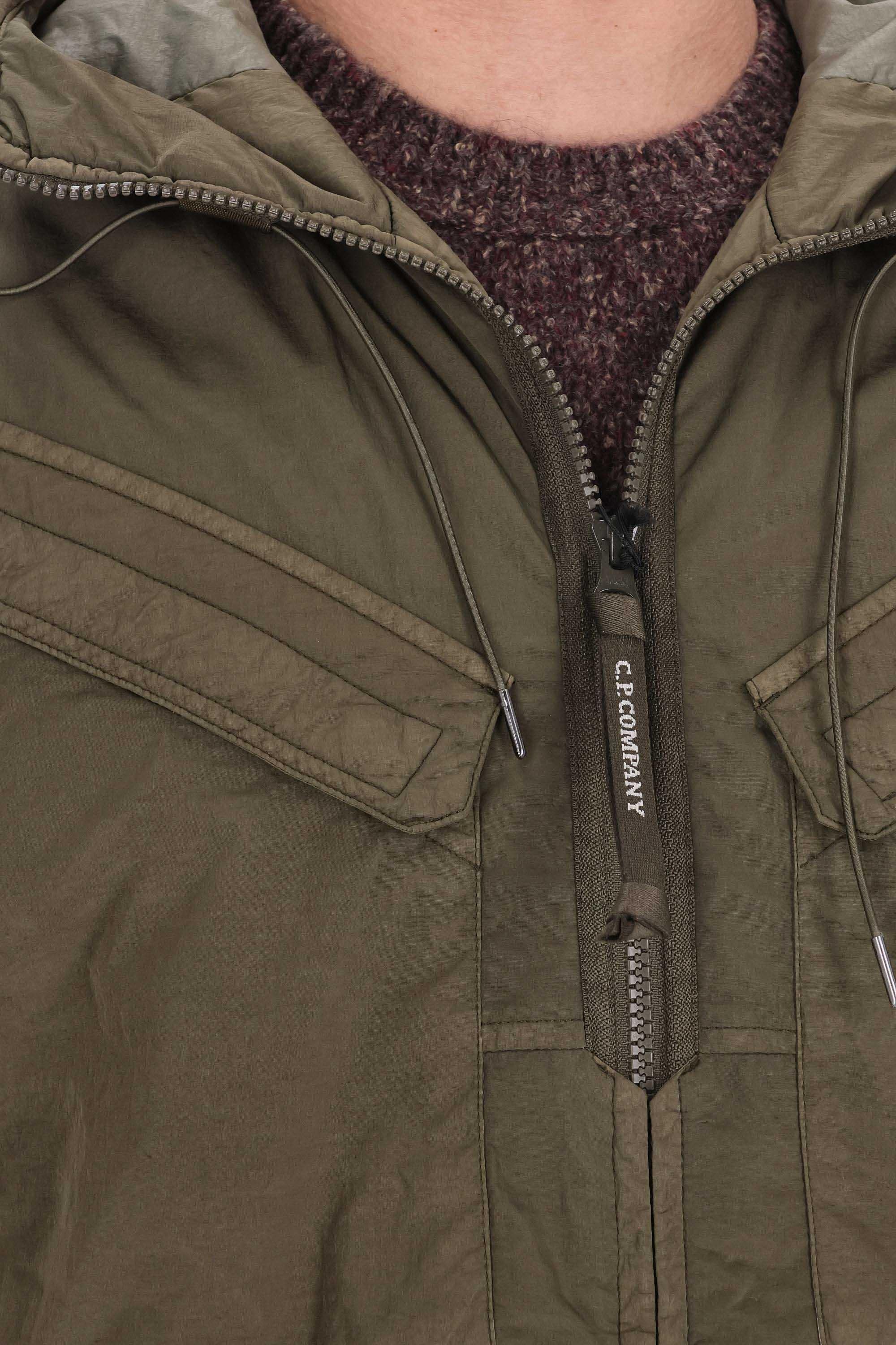 CP Company Giubbotto bomber con cappuccio Chrome-R MOS084A00-5904G 683