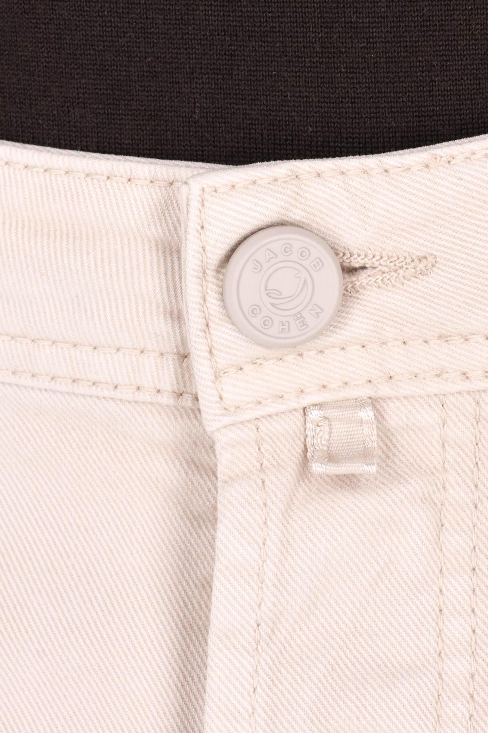 Jacob Cohen 5 tasche color in cotone mano pesca Scott fit JUM_QE007-036-S4216 A83