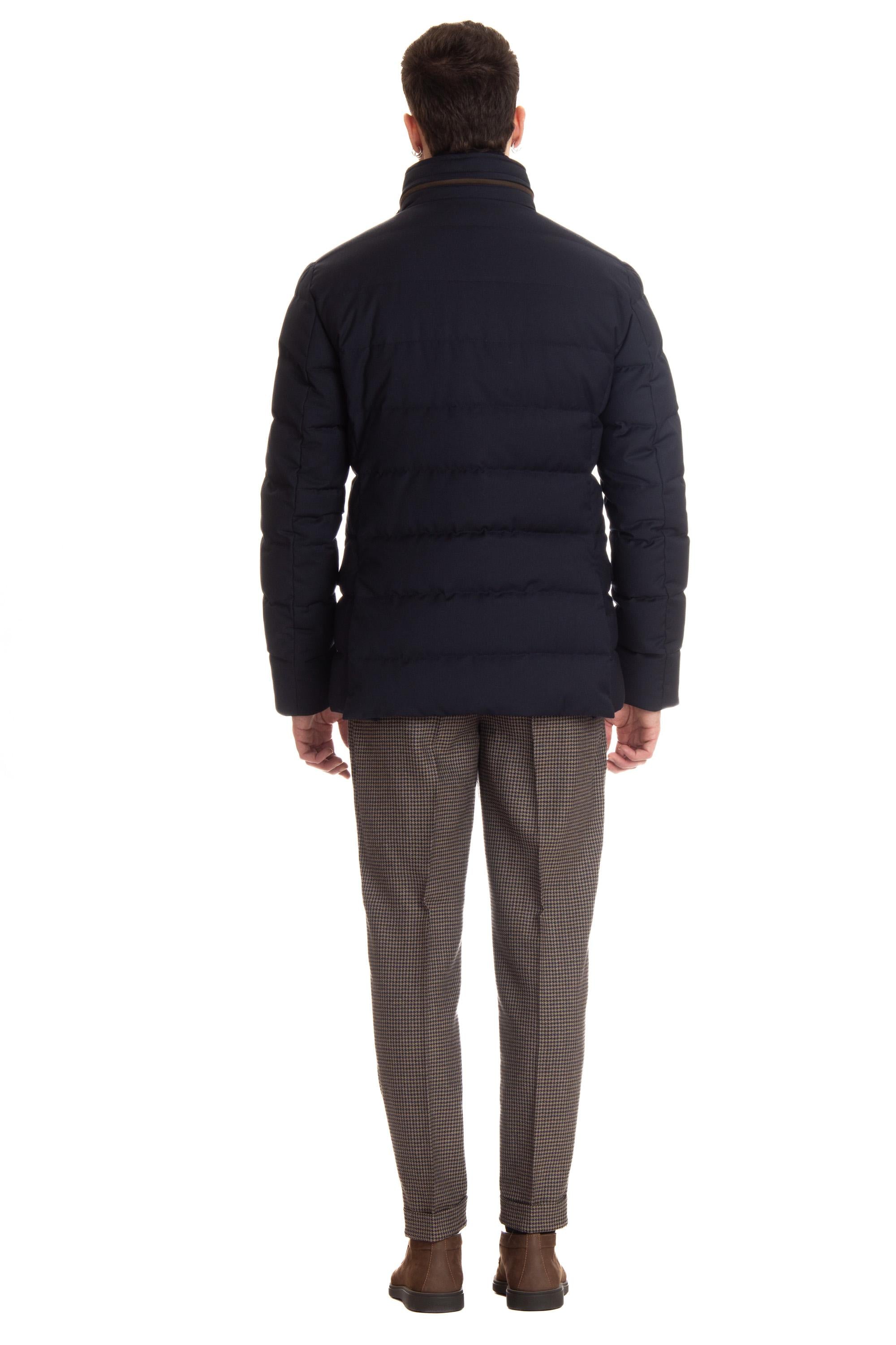 Giubbotto modello giacca imbottito in piuma MIRO-PUM U0402 Moorer