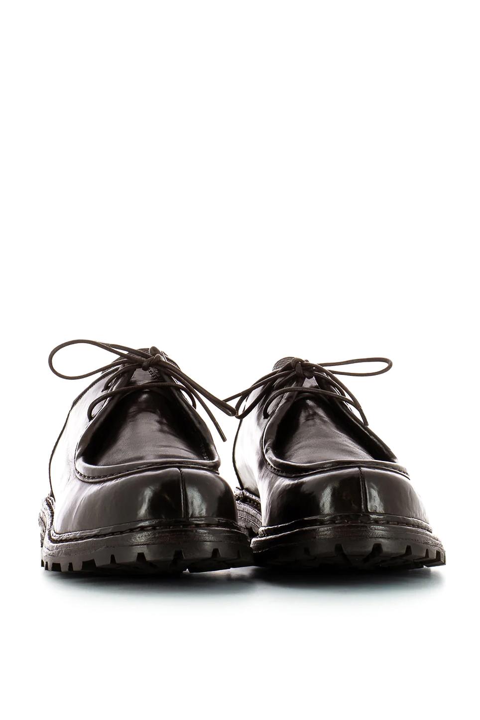 Officine Creative Scarpa allacciata in pelle fondo cuoio OCUVOLC009CHIC1D272 T.MORO 25