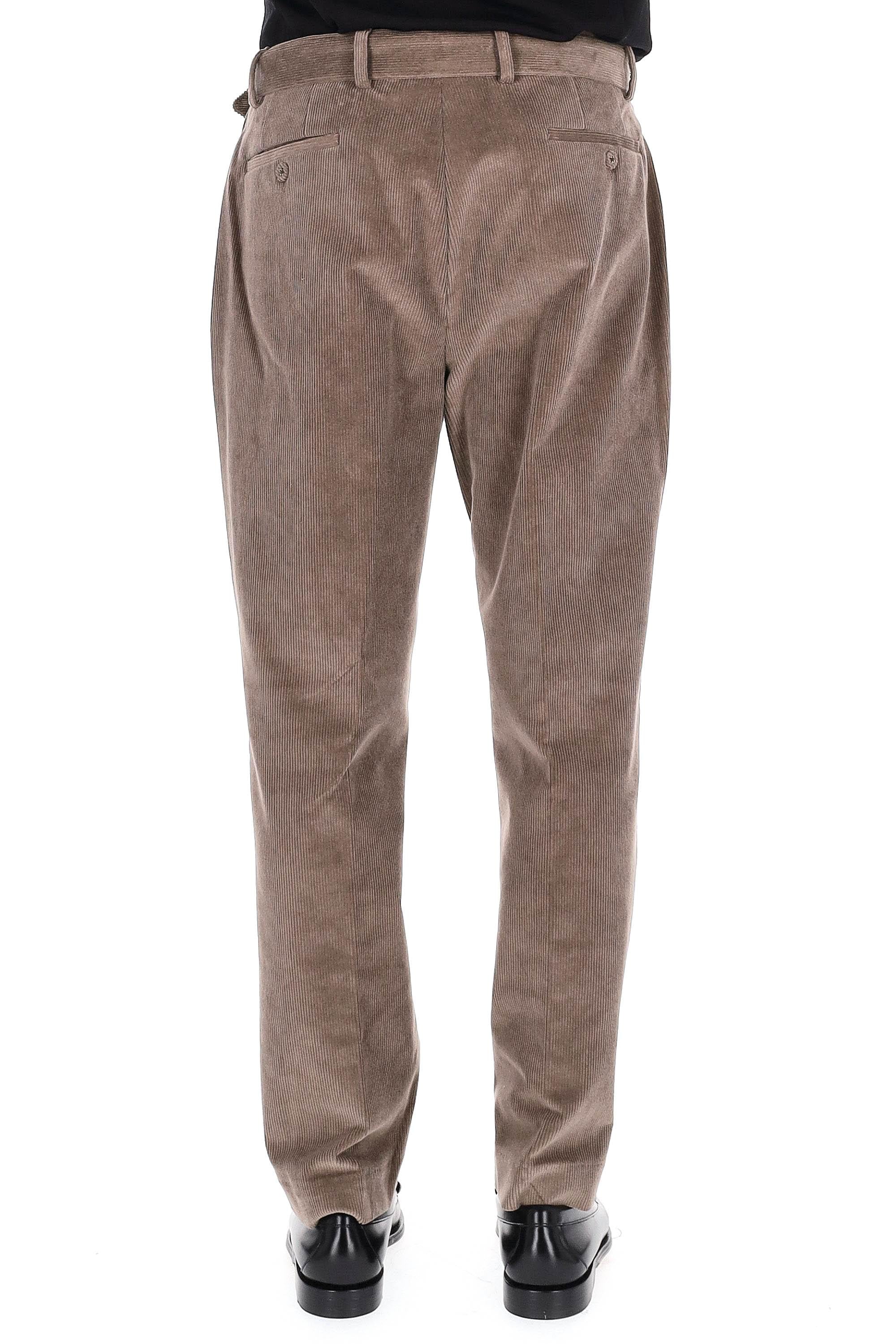 Officine Générale Pantalone in velluto a coste modello Hoche MTLG461 TAUPE