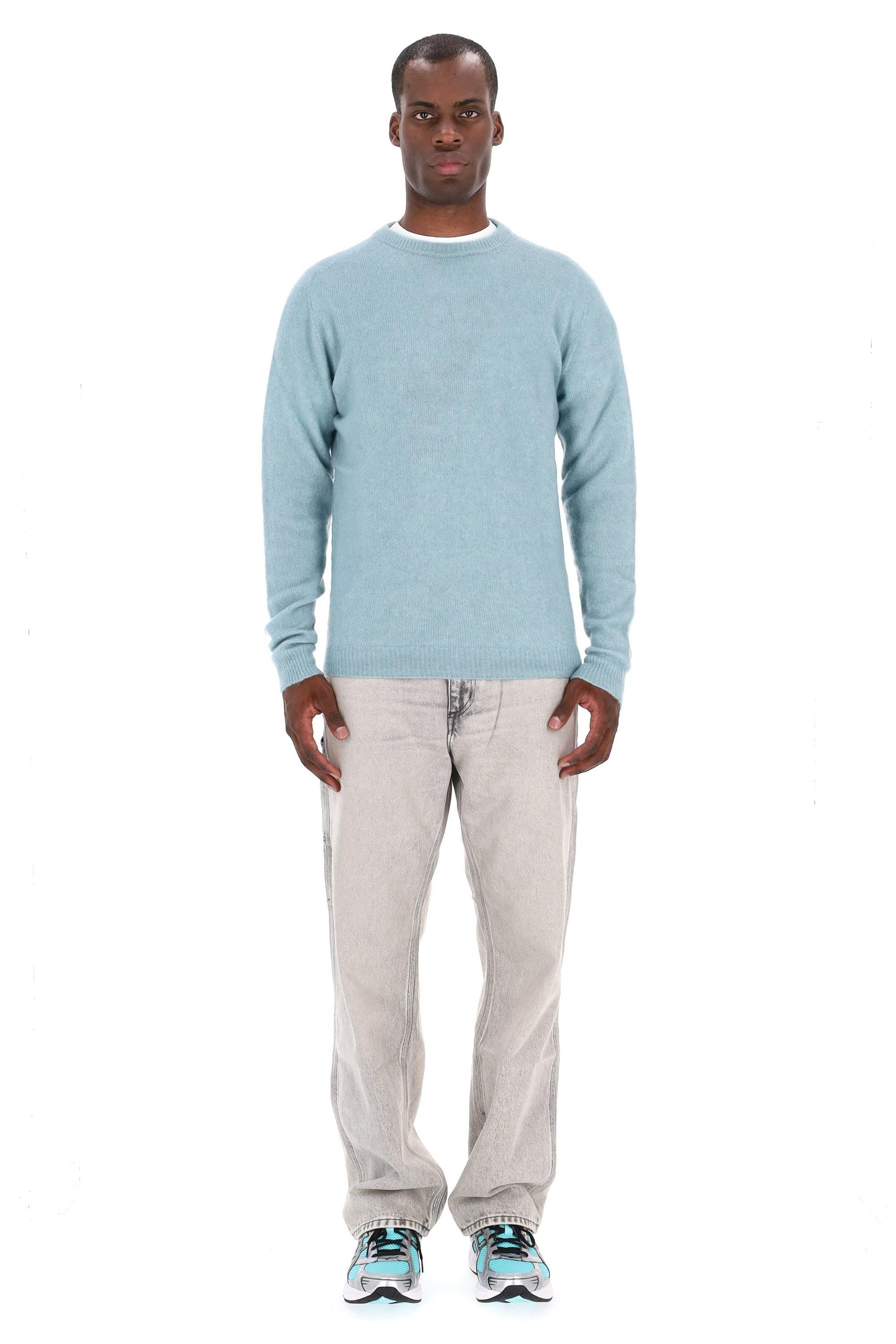 Roberto Collina Maglia girocollo "nuvola" in cashmere e seta 3M32001/2 M3288