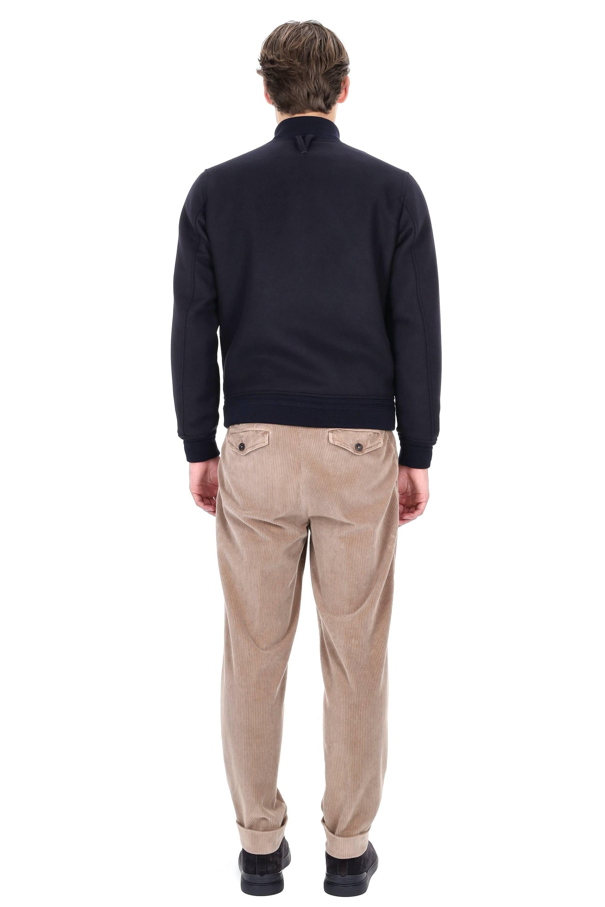 Valstar Giubbotto bomber valstarino in lana diagonale 407A.B050 9608