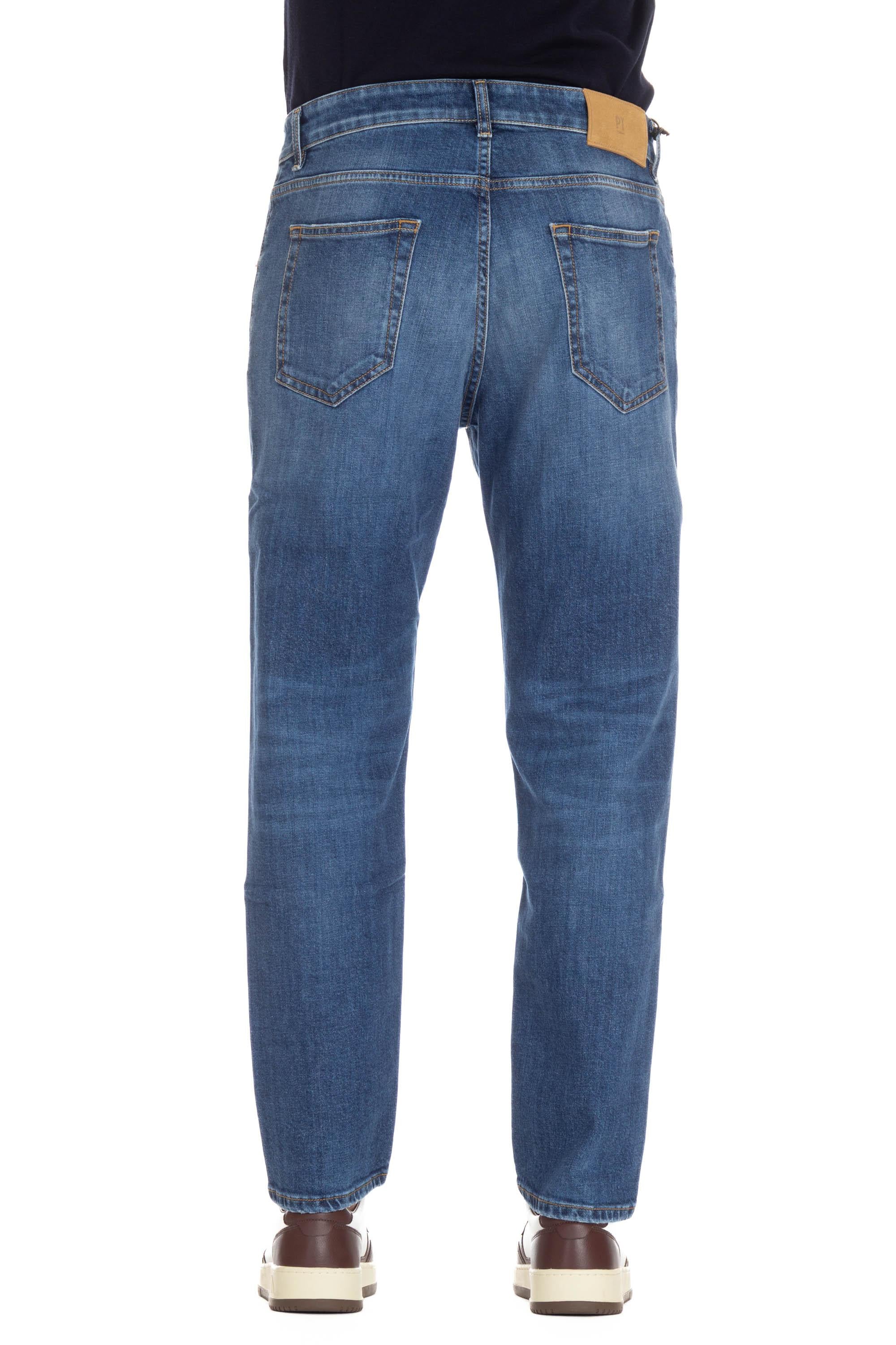 PT Denim Jeans etichetta camoscio Carrot fit RP05B0 CA4840 ML21