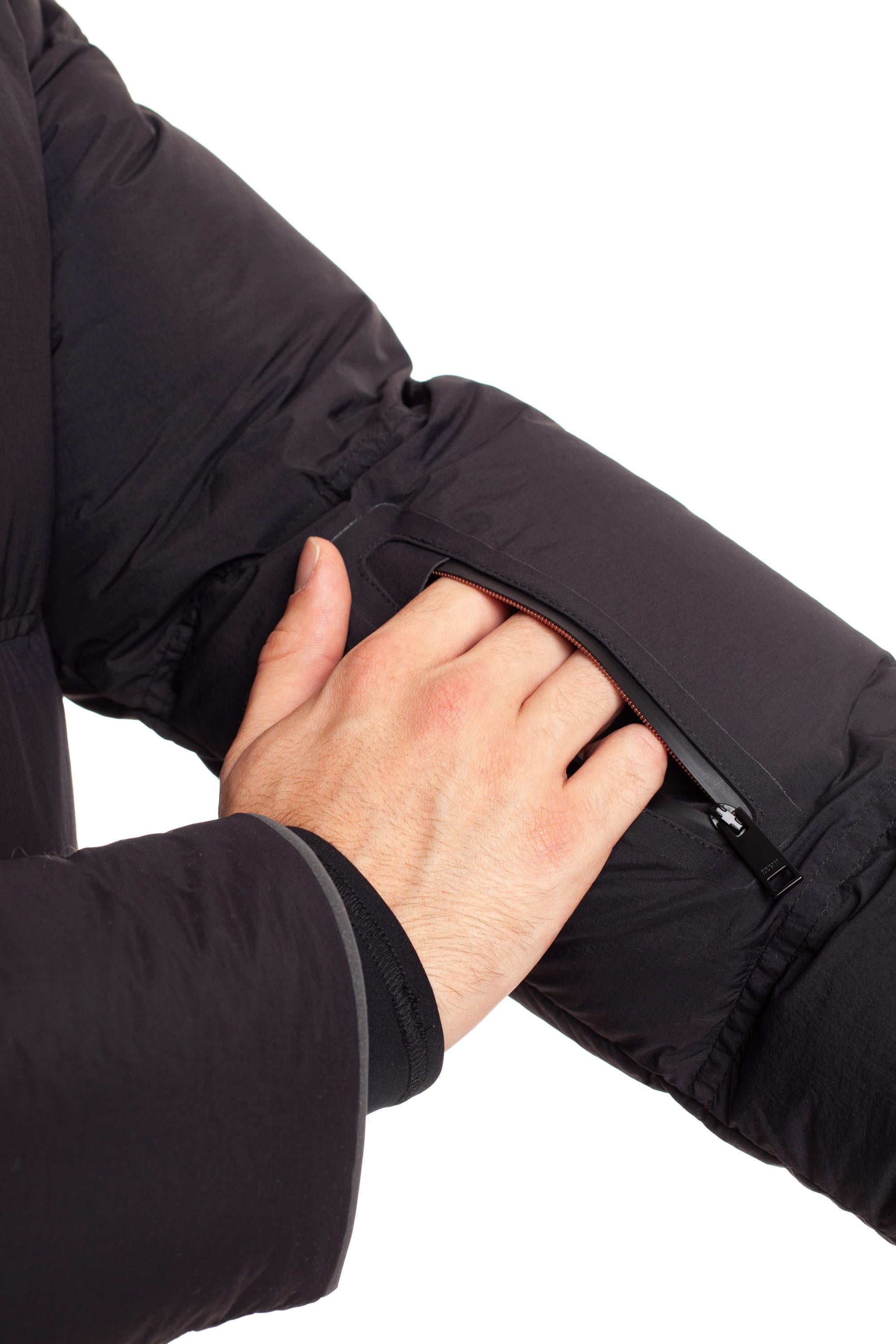 Blouson in piuma con cappuccio UCTA7A6 CCT531 K09 Zegna