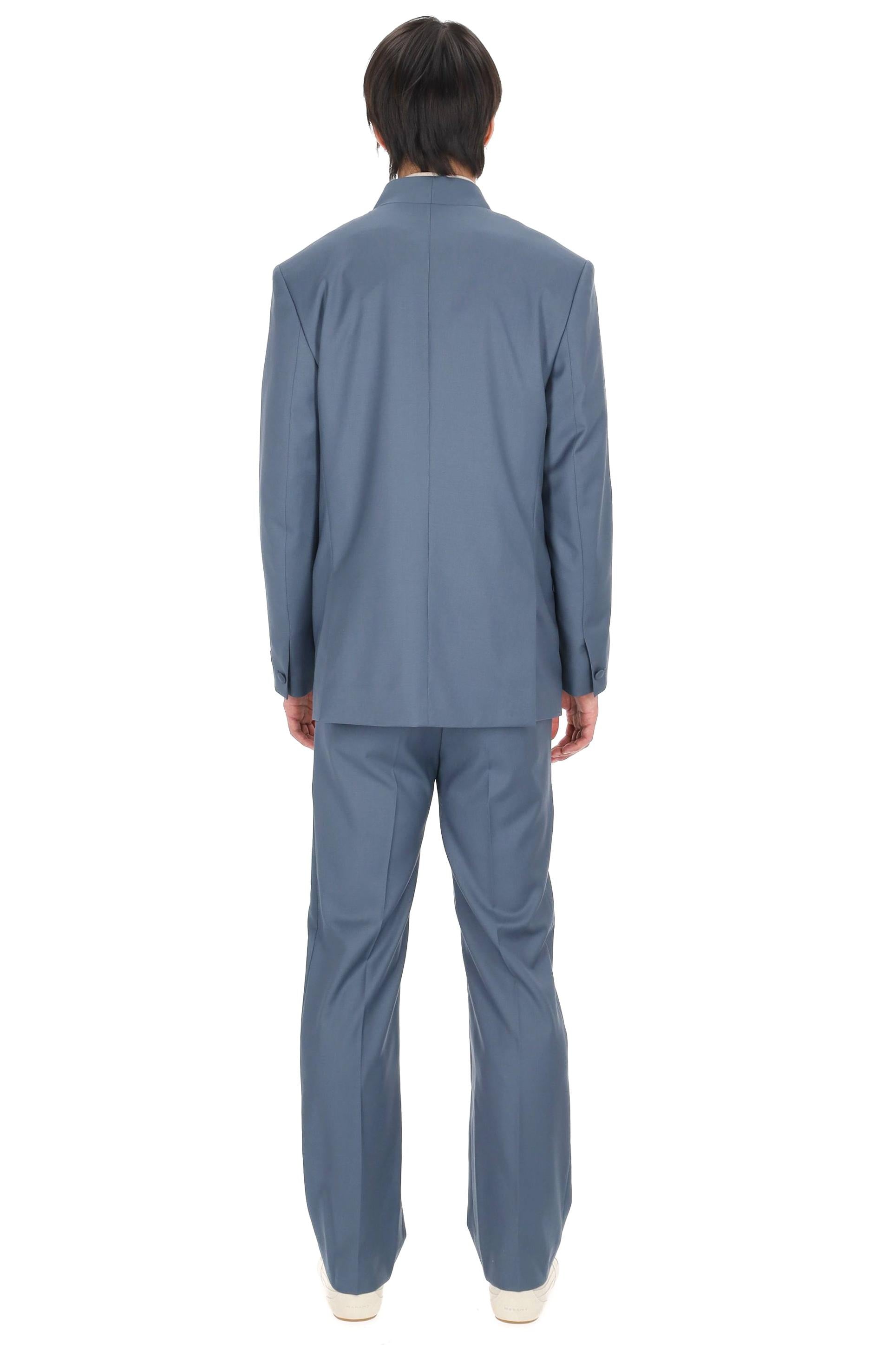 Kenzo Giacca kimono doppiopetto in lana vergine FG55VE1609TV 98