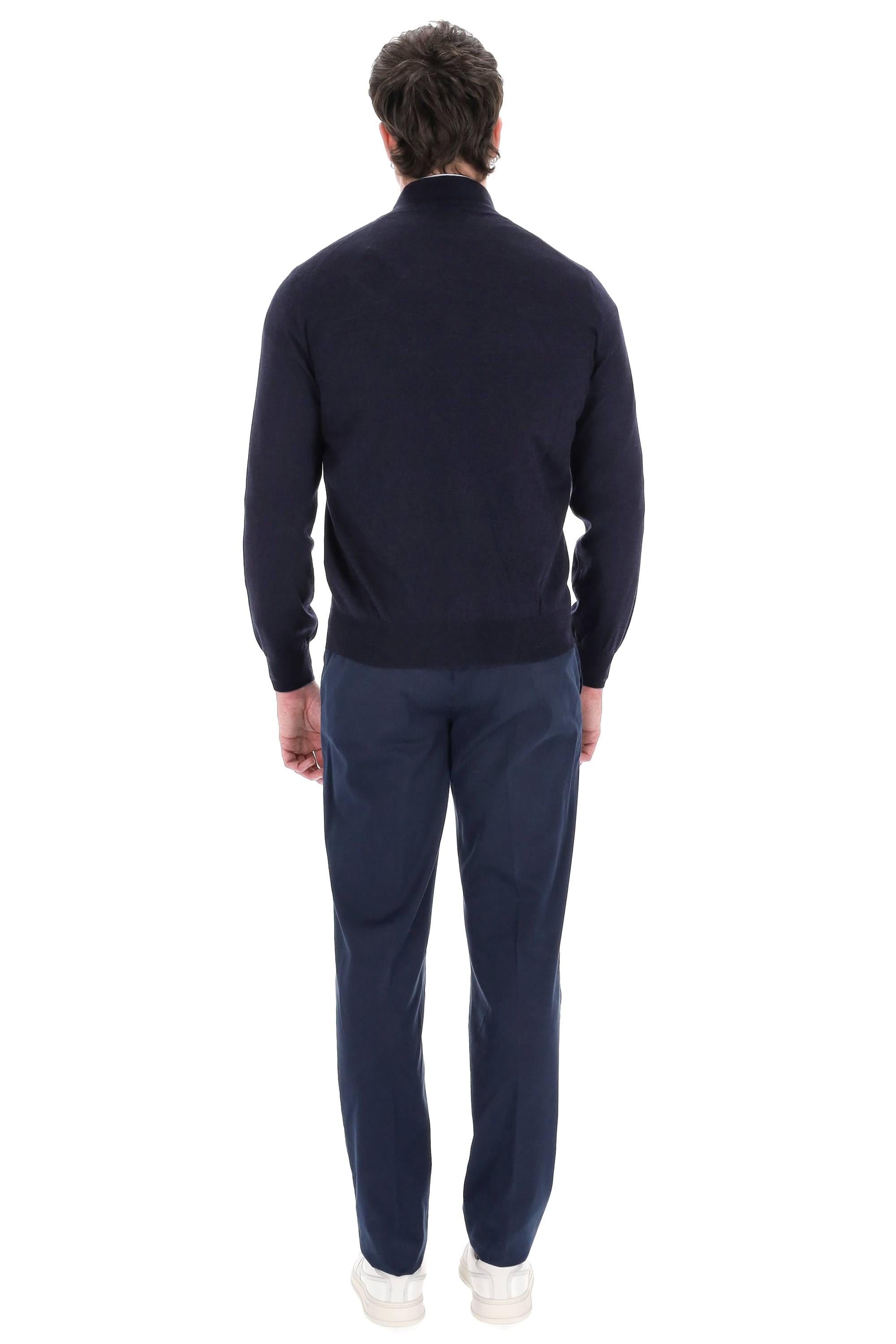 Cardigan full zip in finezza di lana-cashmere M2400106 CW425 Brunello Cucinelli
