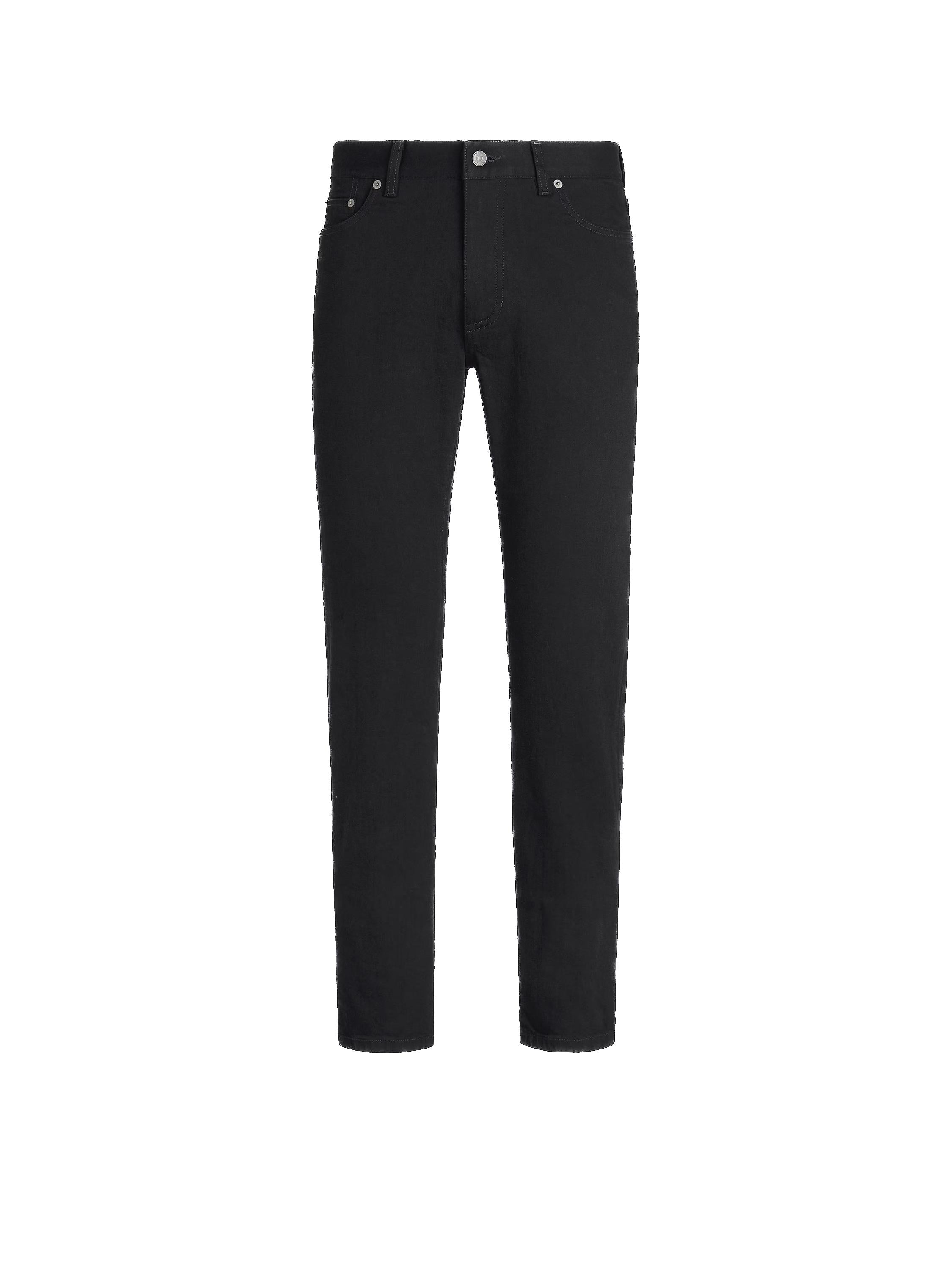 Zegna Jeans nero comfort Roccia EBI79 CITY 001