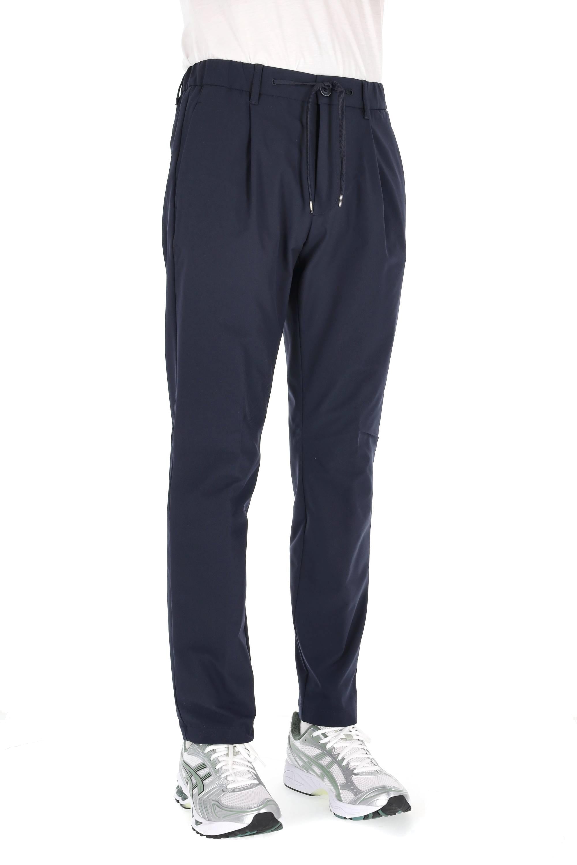 Herno Pantalone tecnico con coulisse e pinces PT000145U-12539 9200
