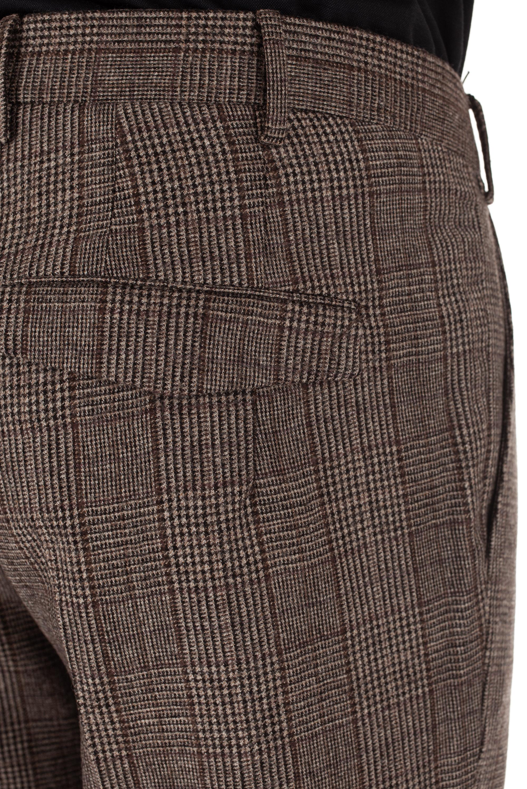 PT Torino Pantalone principe di galles in lana master fit 1 pence AFMAZA0CL1 MA18 0160