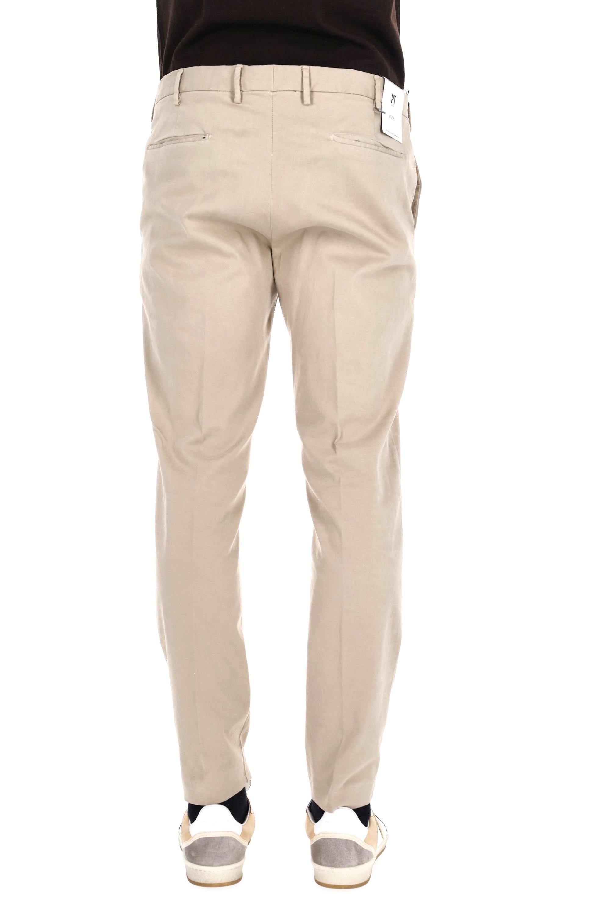 Pantalone in rasatello di cotone Dieci fit ATX0Z00FWD NK20_4 Y042 PT Torino